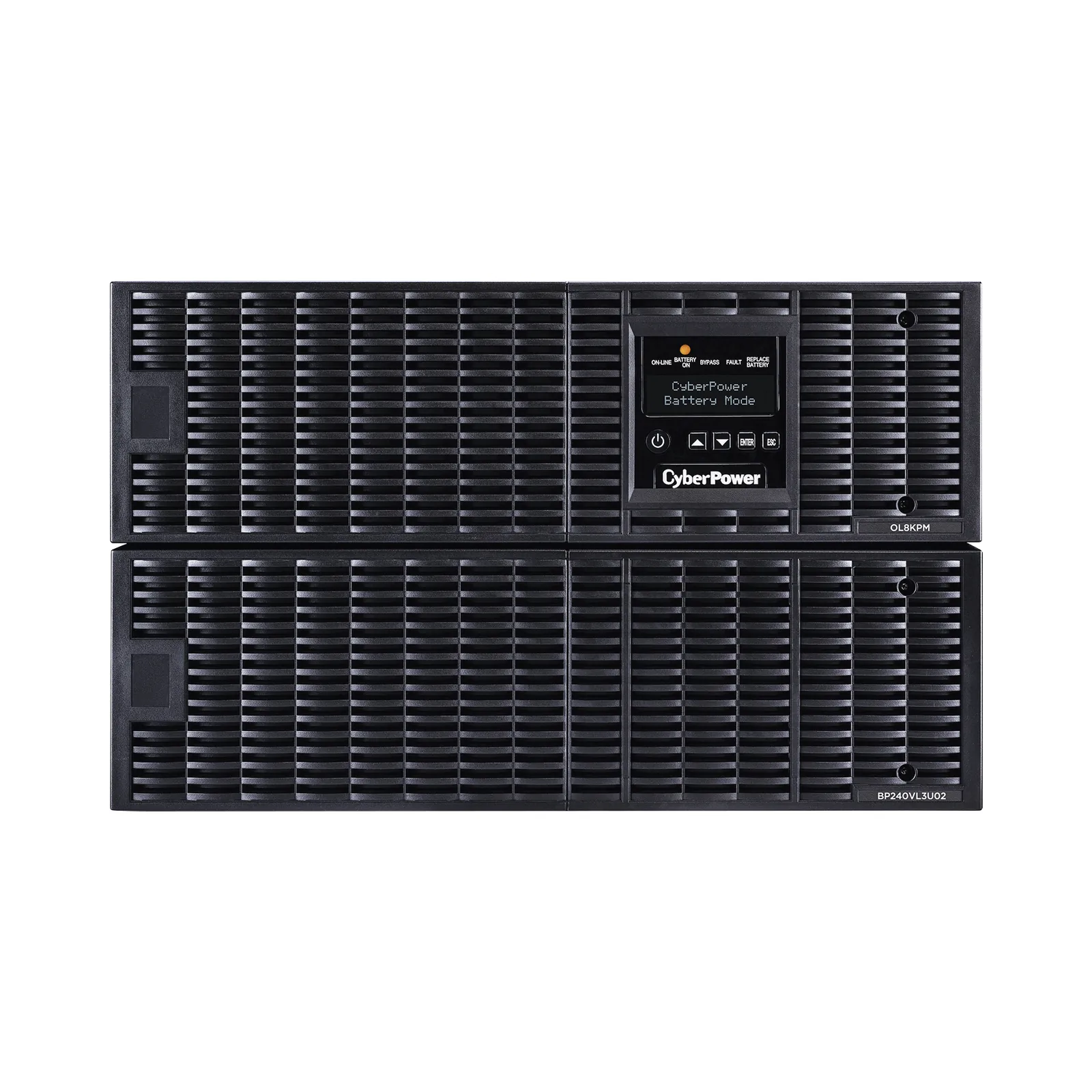 UPS de 8000 VA/ 8000 W, Online Doble Conversión, 200 - 240 Vac de Salida, Terminal Hardwired, Onda Senoidal Pura, Torre o Rack de 6 UR, Con 3 Tomas NEMA L6-30R