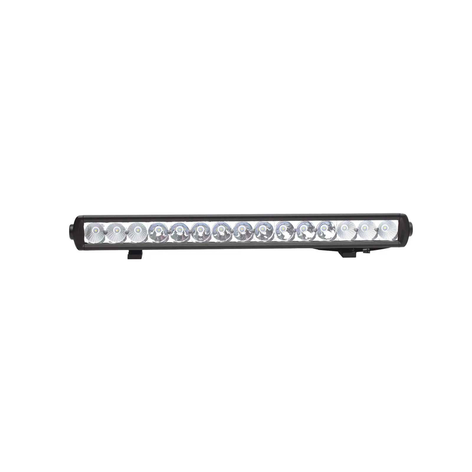 Barra LED color claro de una fila, 12-24 Vcc, 20 pulgadas de largo, 2175 lúmenes, Montaje Permanente
