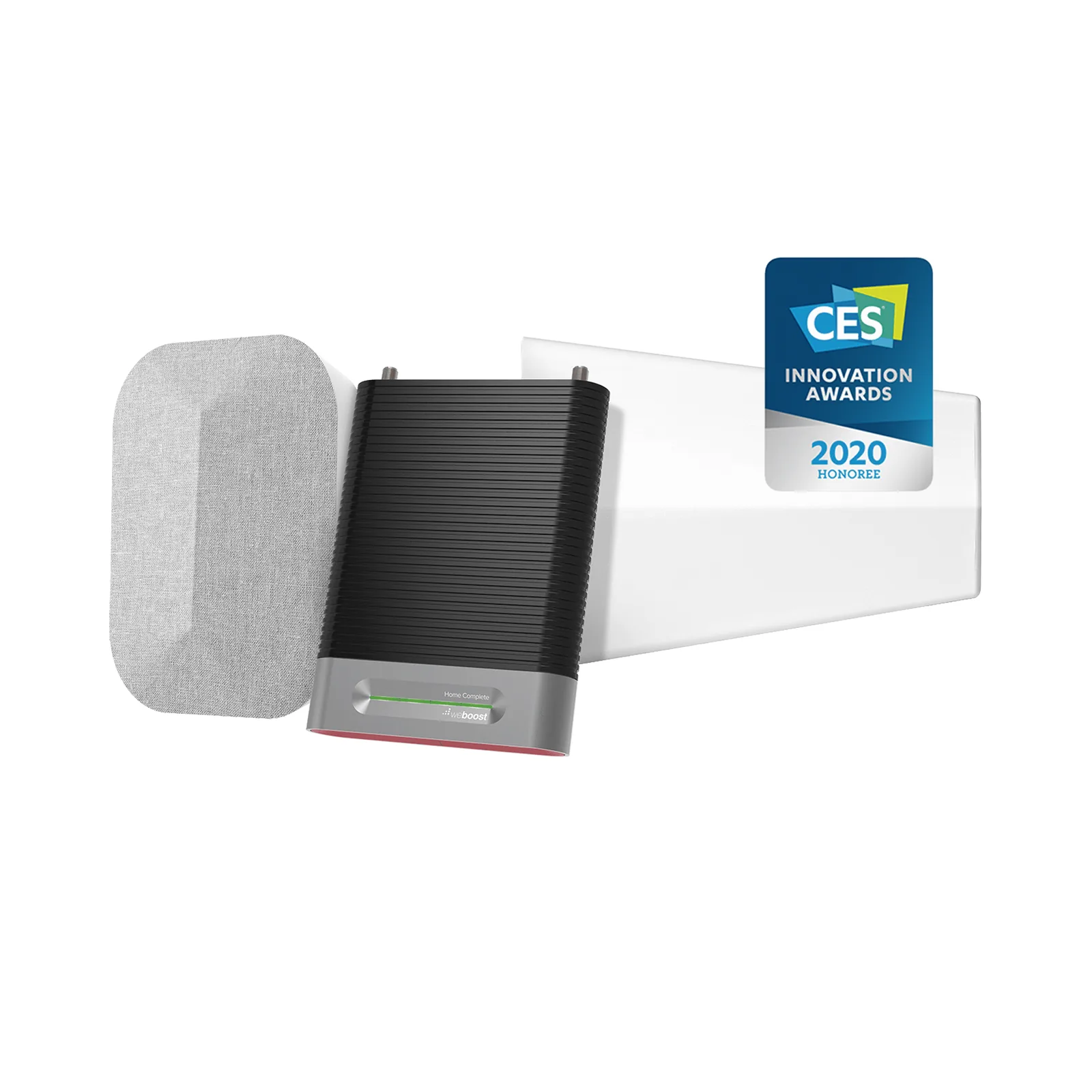 KIT Amplificador de Señal Celular, HOME COMPLETE | Mejora la Señal Celular de todos los Operadores | Cubre áreas en interior de hasta 1200 m² con 4 antenas
