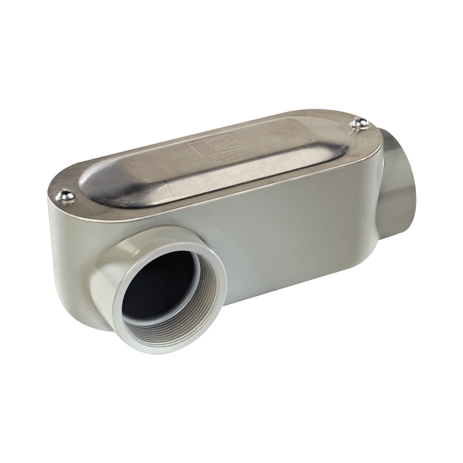Caja Oval Roscada tipo LR de 3/4" (19.05 mm) / Incluye tapa y tornillos.