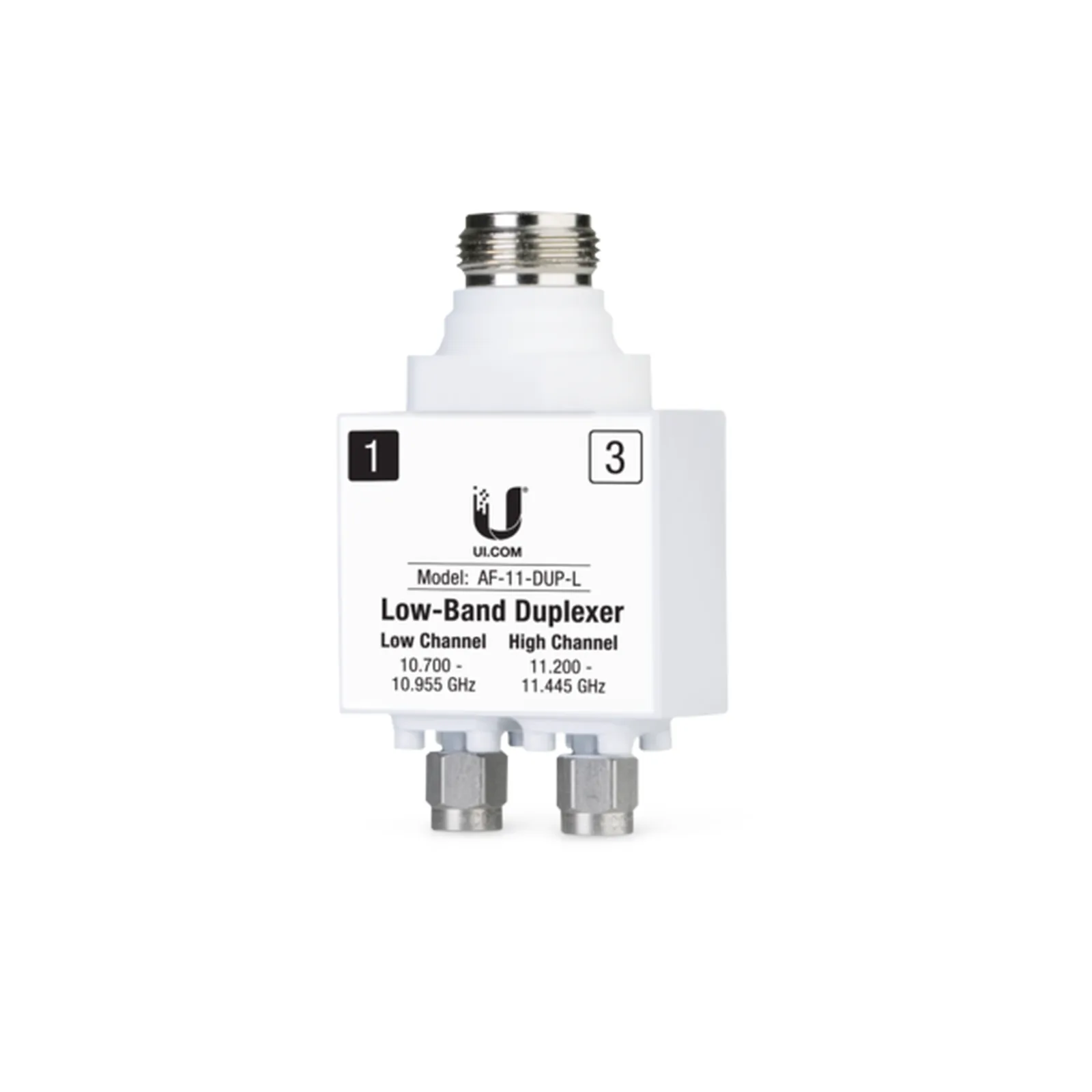 Duplexer para AF-11, banda licenciada de 11 GHz de banda baja (10.700-10.955 GHz y 11.200-11.445 GHz)