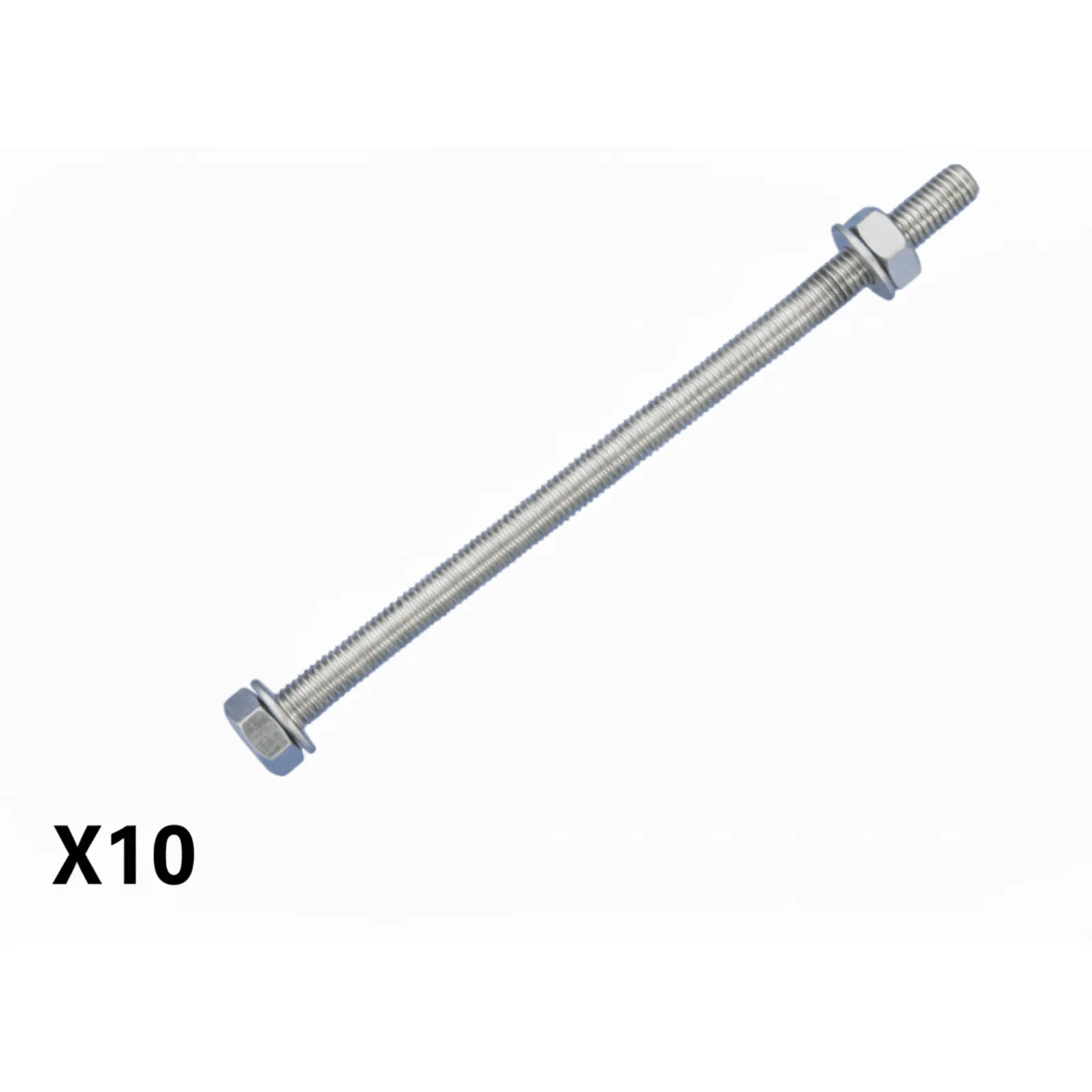 Kit de 10 Tornillos para Montar 1 Separador de Plástico
