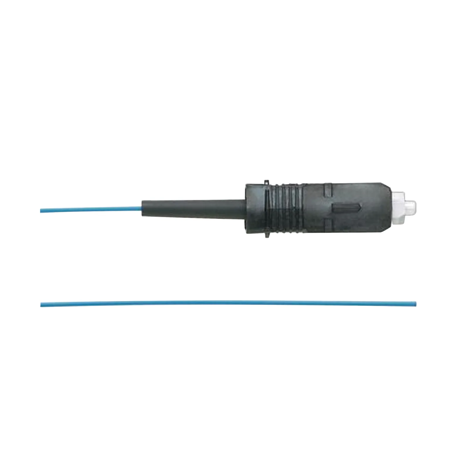 Pigtail de Fibra Óptica SC Simplex, Multimodo OM4 50/125, 900um, Color Aqua, 1 Metro (3.28 Pies)