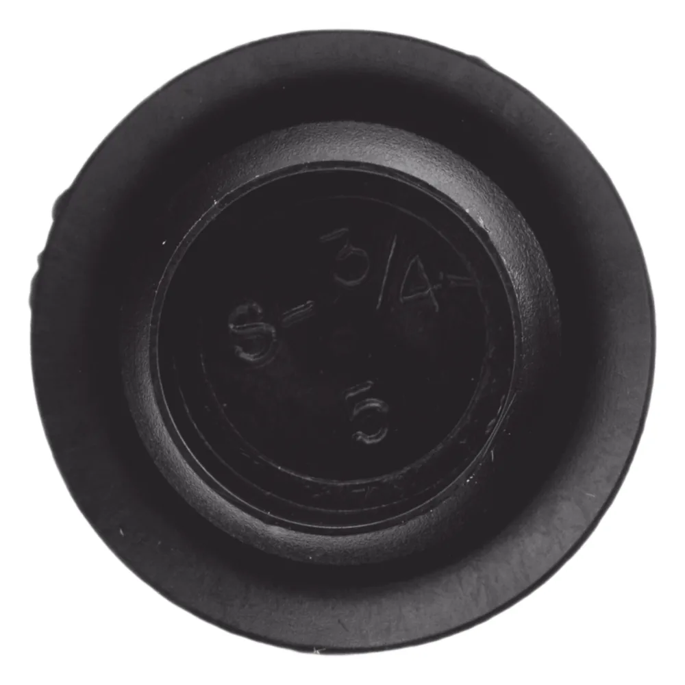 Tapón de plástico para perforación de 3/4"