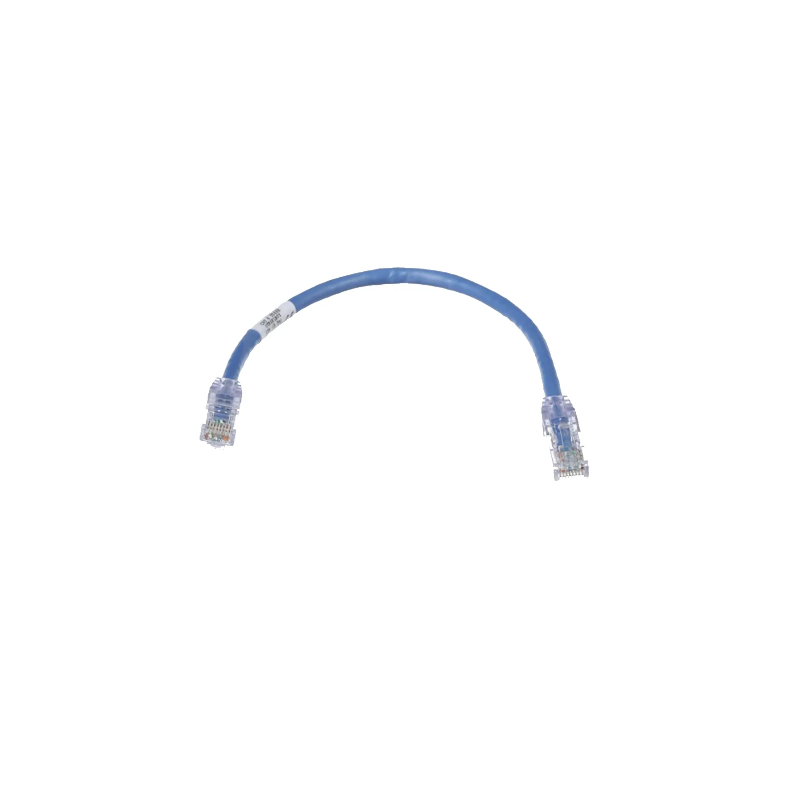 Cable de Parcheo TX6, UTP Cat6, 24 AWG, CM, Color Azul, 0.3 Metros (1 Pie)