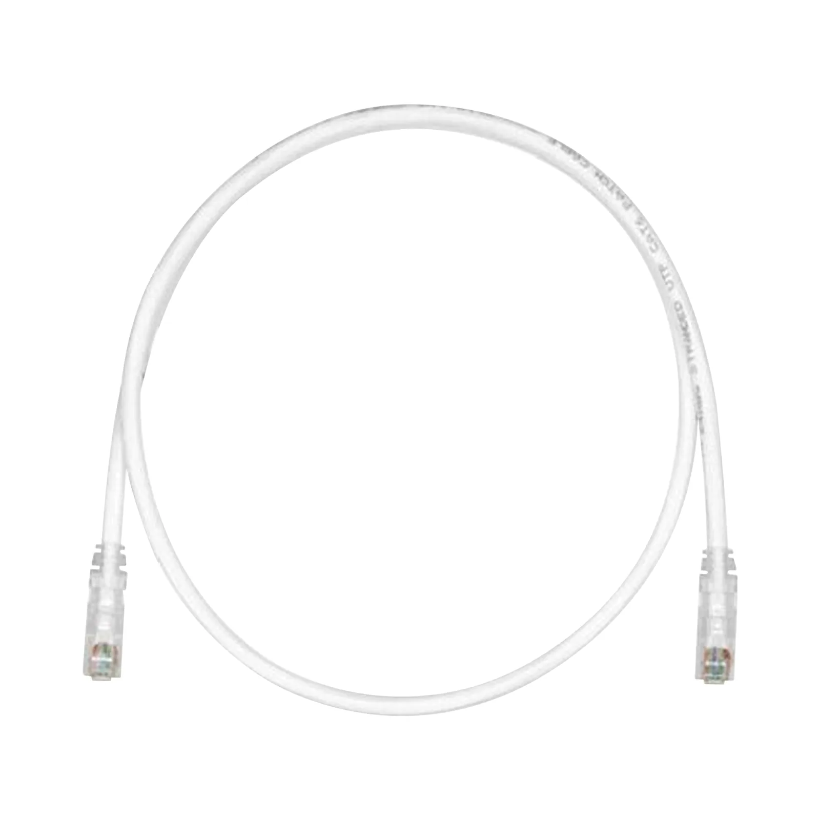 Cable de Parcheo TX6, UTP Cat6, 24 AWG, CM, Color Blanco Mate, 9.14 Metros (30 Pies)