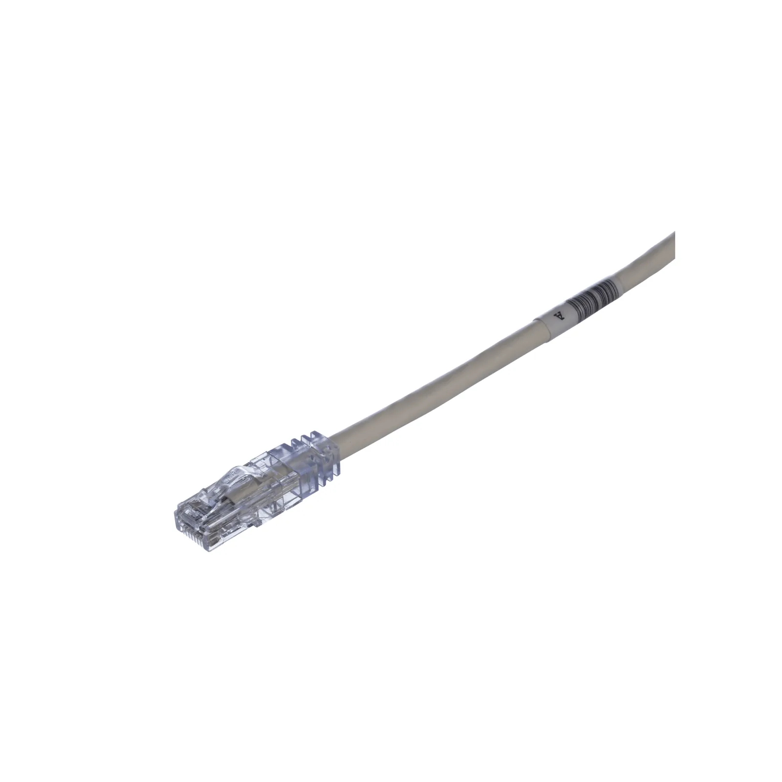 Cable de Parcheo TX6, UTP Cat6, 24 AWG, CM Color Blanco Mate, 0.61 Metros (2 Pies)