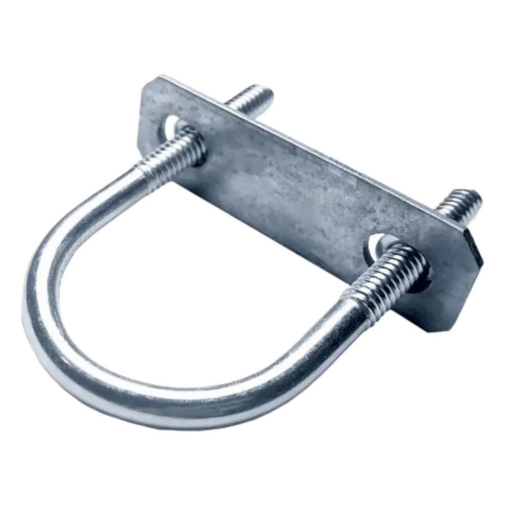 Abrazadera Roscada Tipo U 120 Ligera de 76 mm ( 3") / Cuerda 3/8"