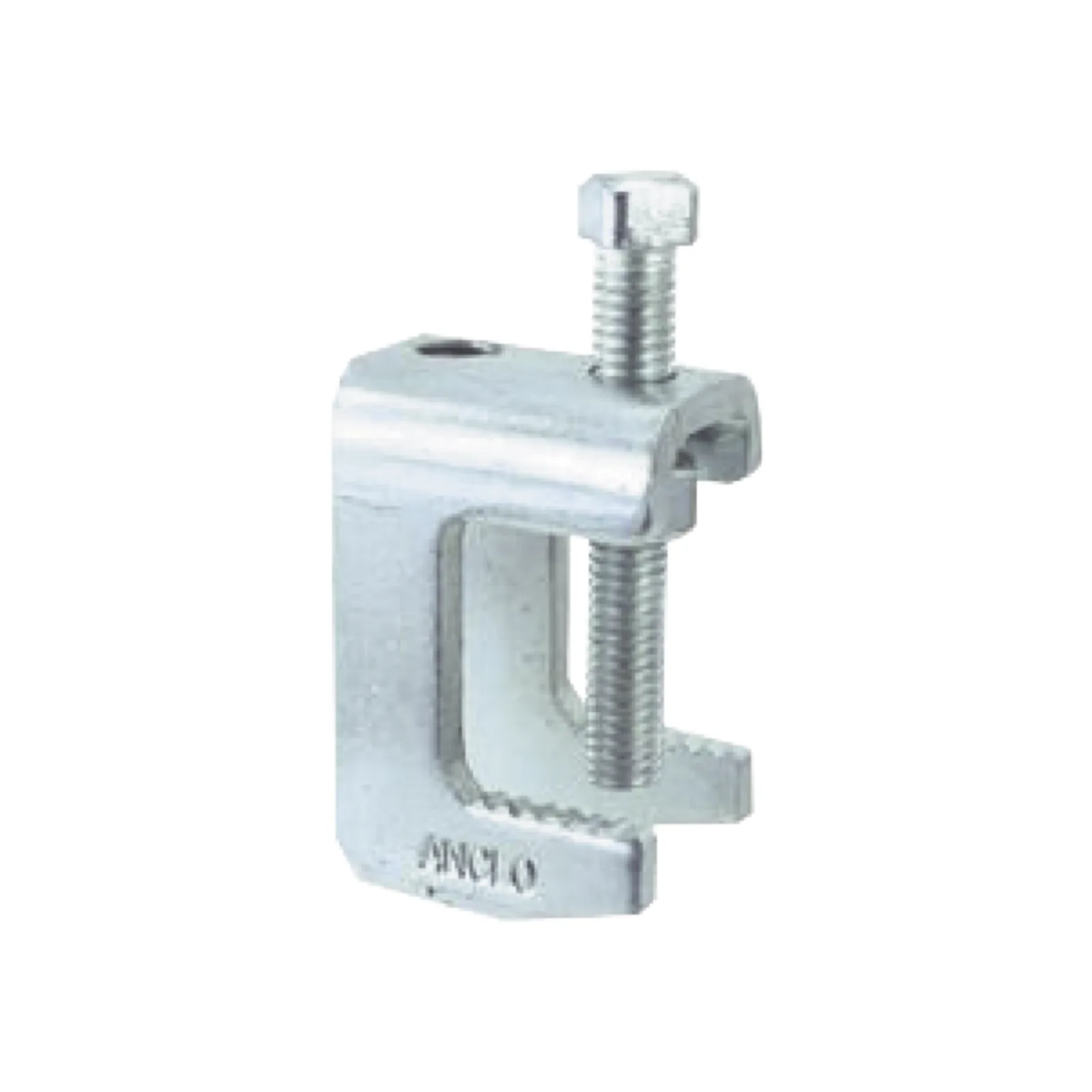 Mordaza Acero Fija barras de 3/4", para varilla roscada de 1/4".