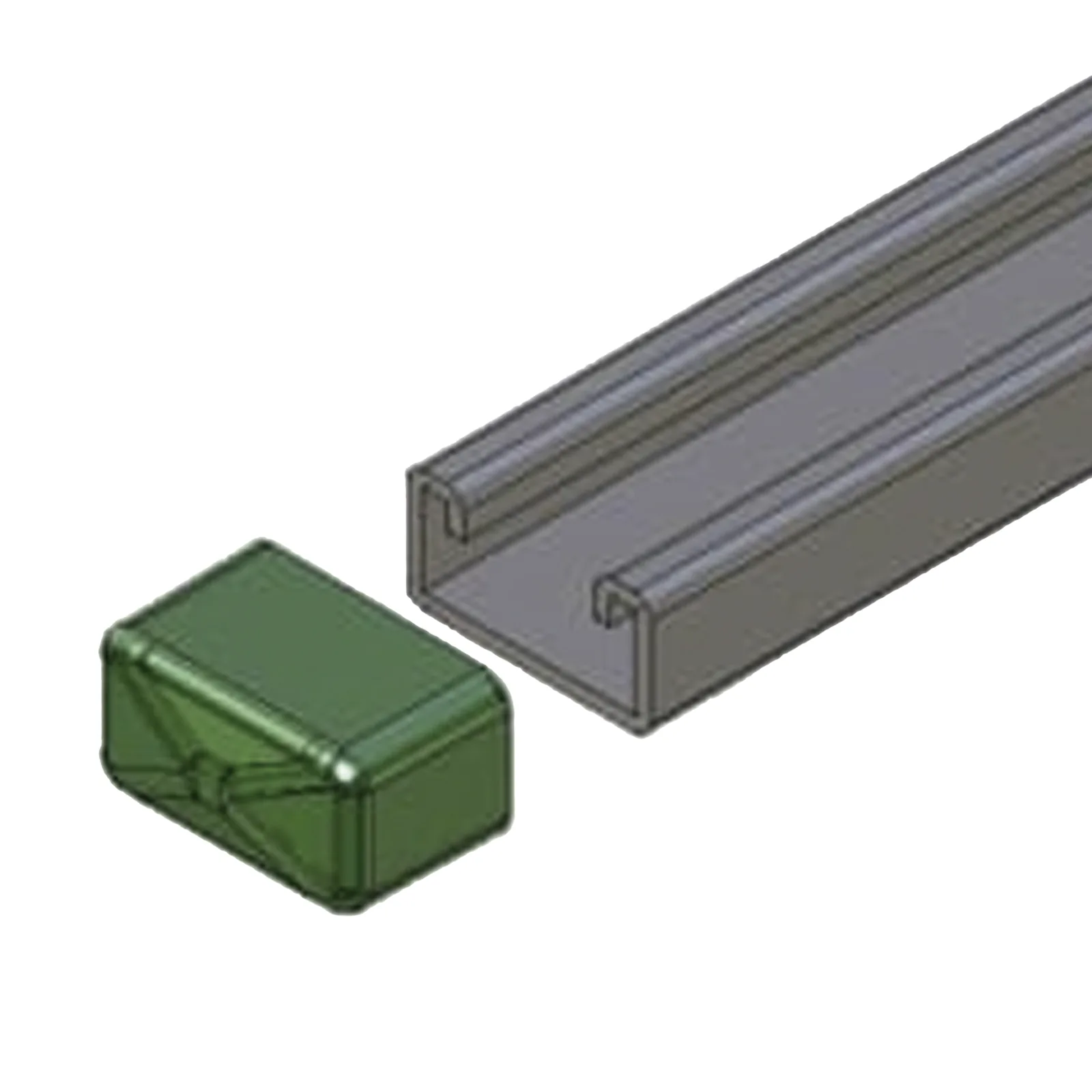 Remate Cuadrado para Unicanal 4X2.