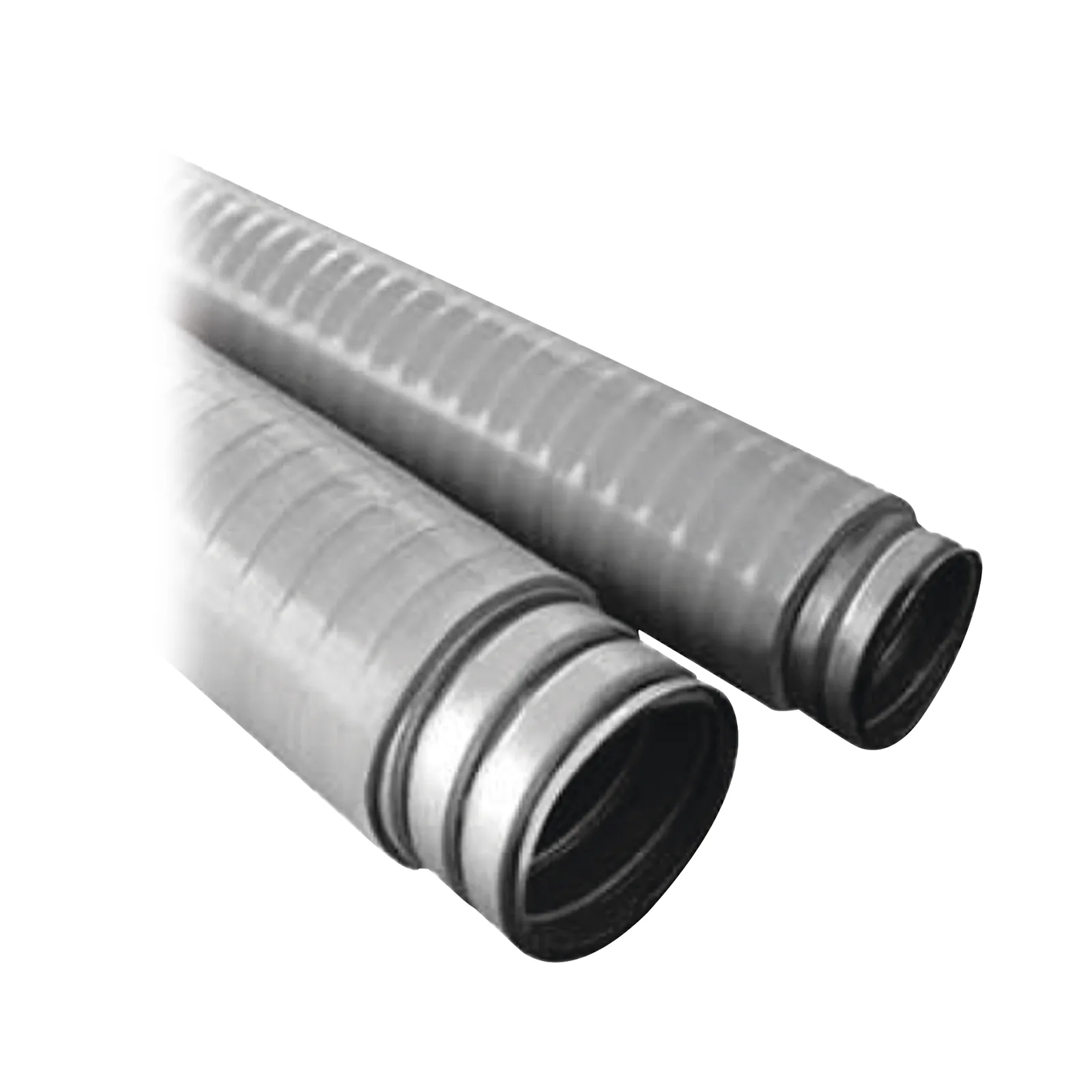 Tubo Flexible tipo Liquidtight de 3/8" (9.5 mm). Acero + Forro PVC. Rollo de 50 Metros.
