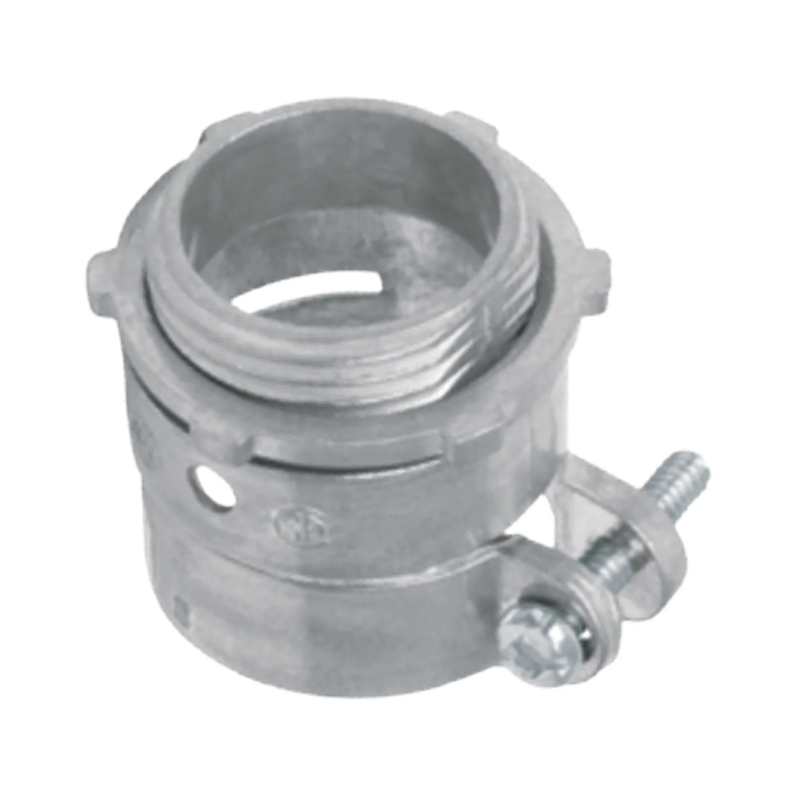 Conector recto para tubo flexible de 1 1/2" (38 mm)