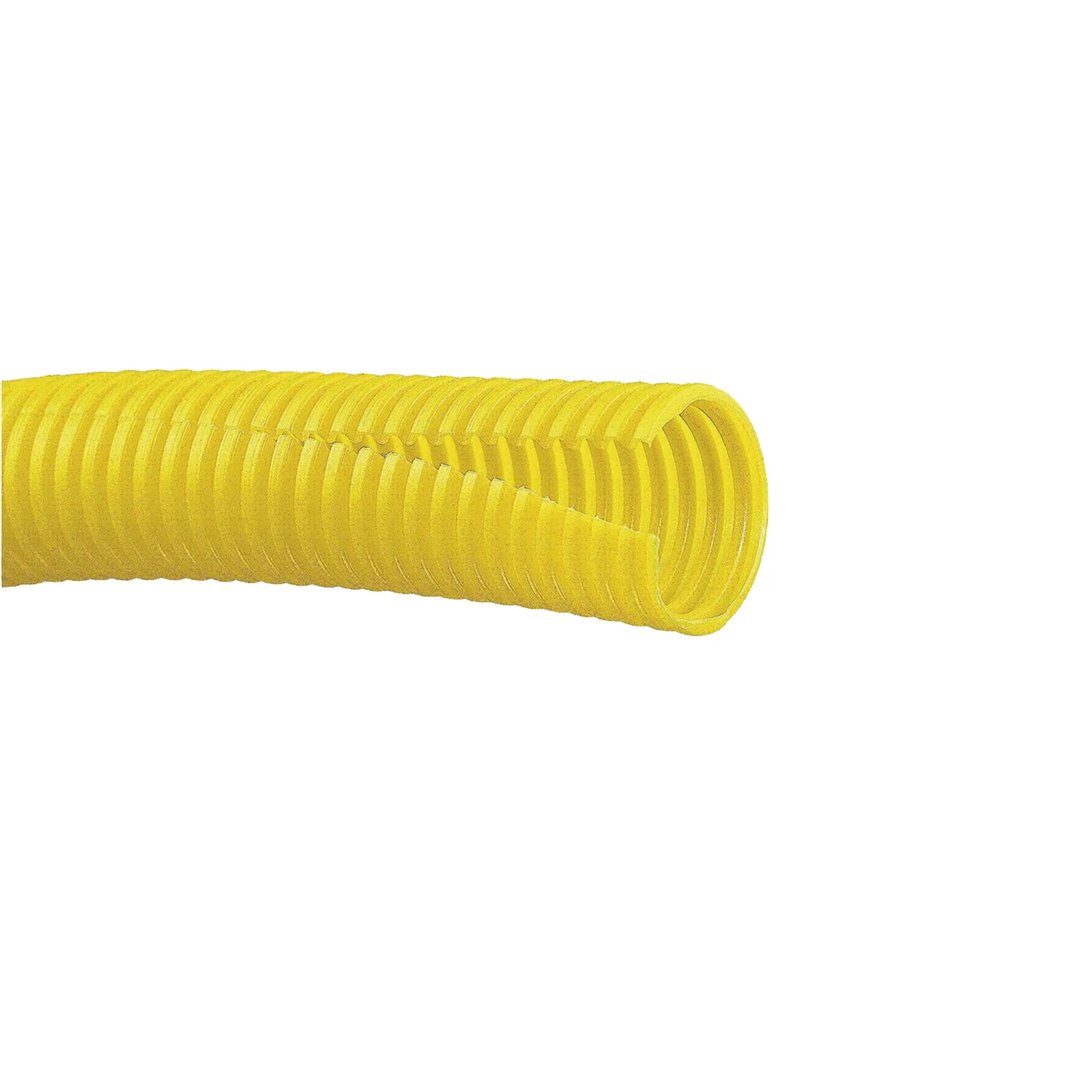 Tubo Corrugado Abierto para Protección de Cables, 1.50in (38.1 mm) de Diámetro, 152.4 m de Largo, Color Amarillo