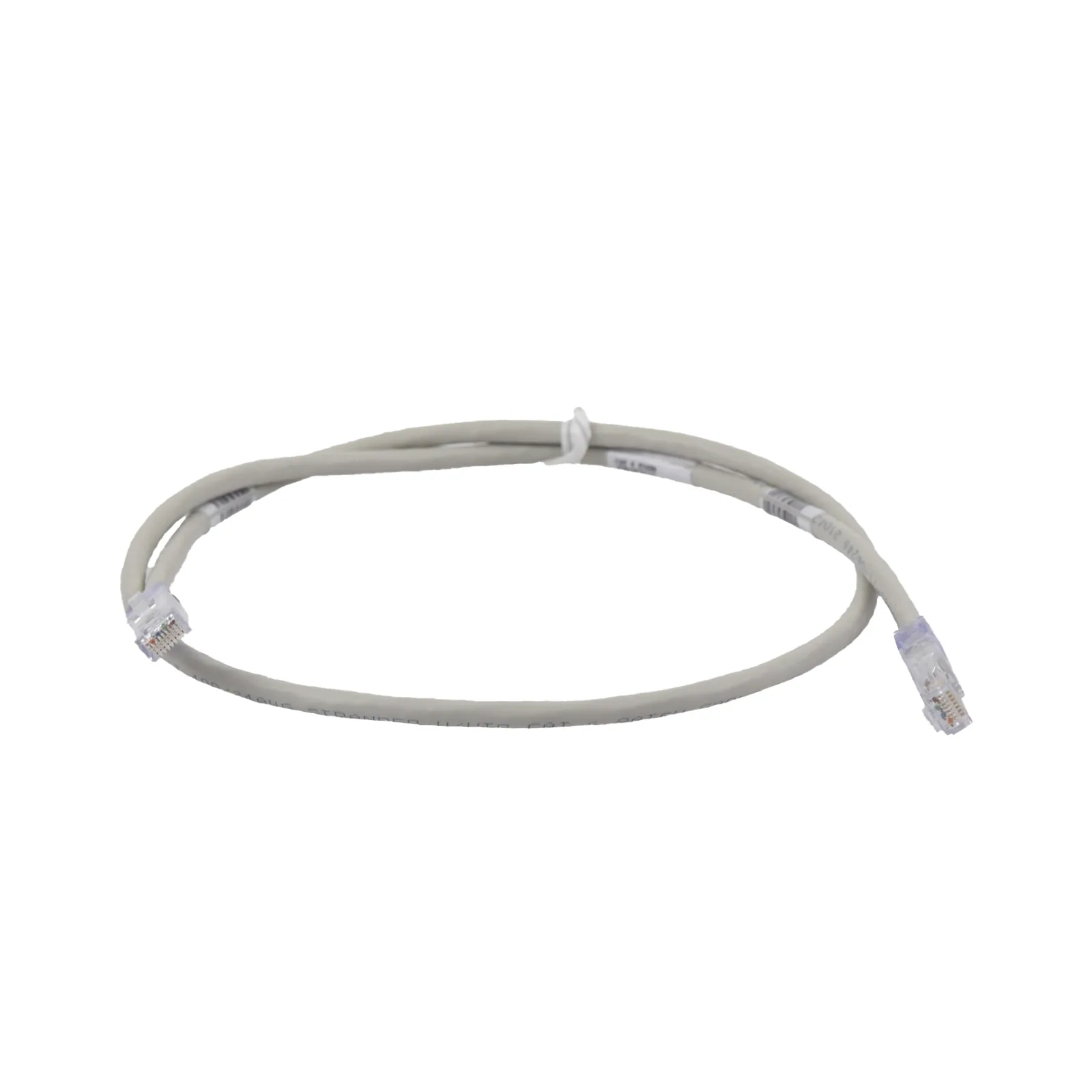 Cable de Parcheo TX6, UTP Cat6, 24 AWG, CM, Color Gris, 0.91 Metros (3 Pies)