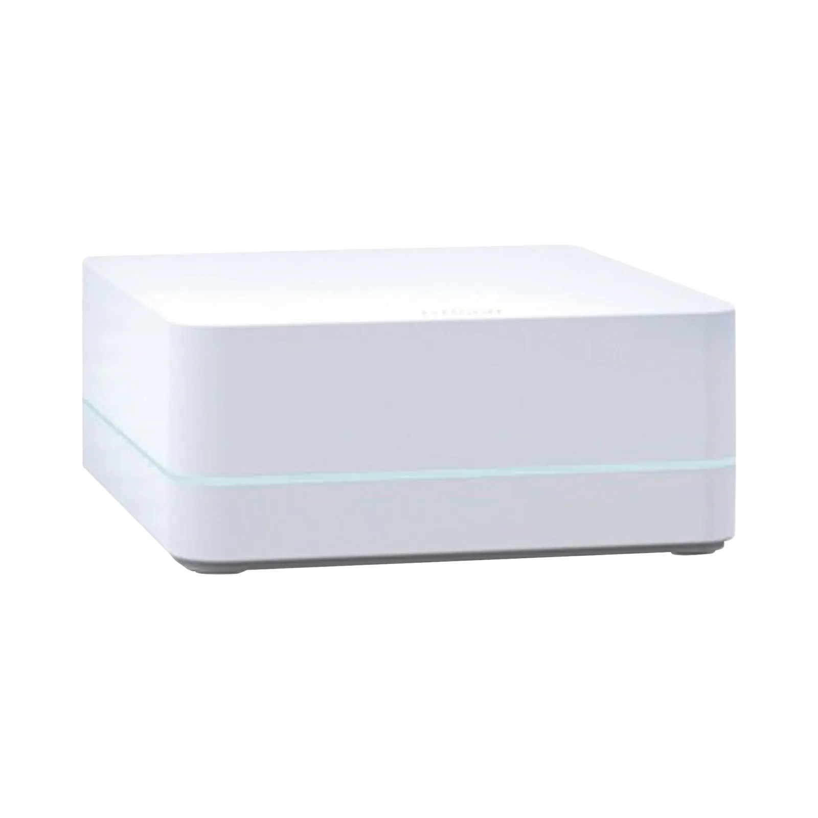 Repetidor inalámbrico para extender el alcance RF de un sistema Caseta Wireless, cobertura aproximada de 232 m², alimentación USB de 5 V con adaptador incluido