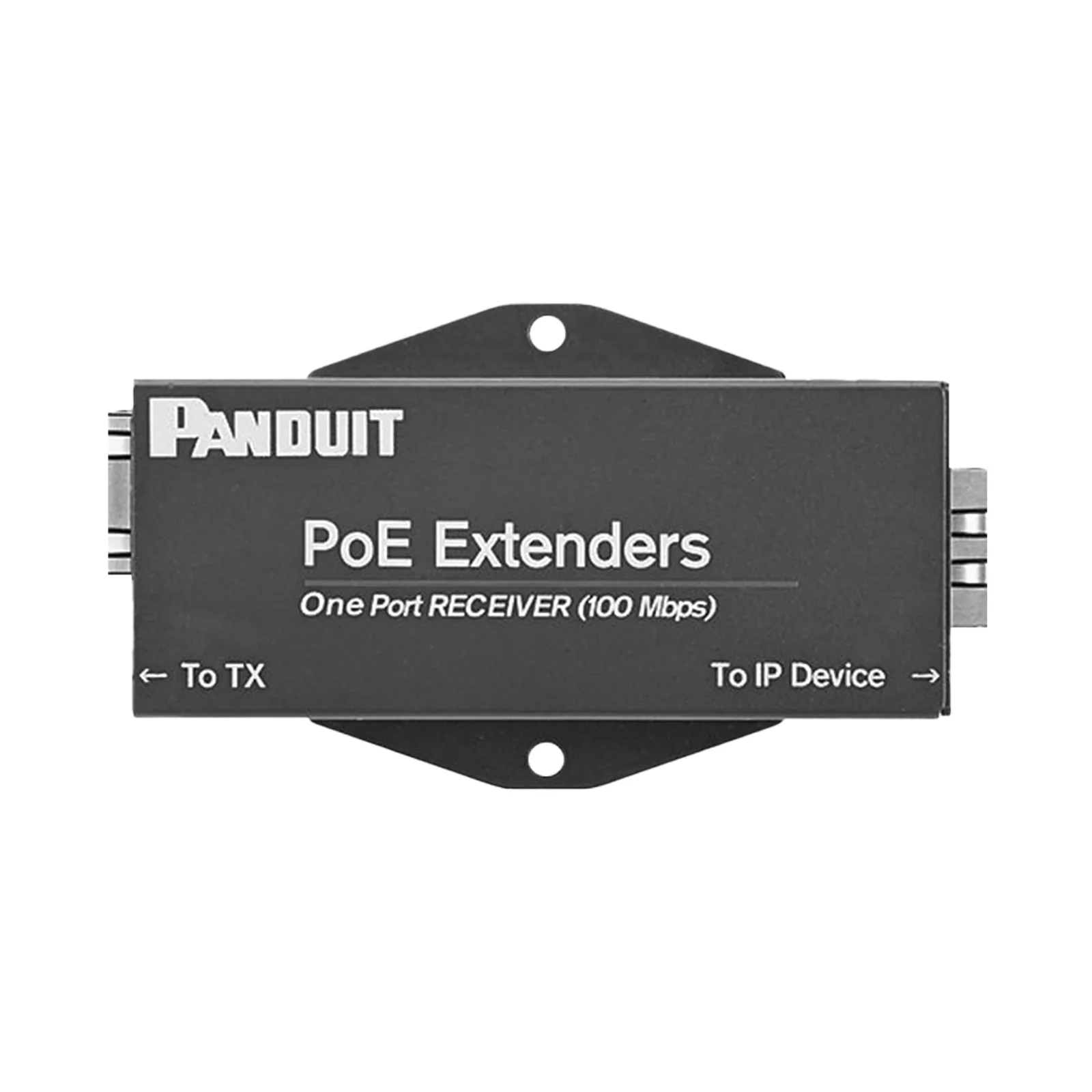 Receptor PoE/PoE+ Para Uso con Transmisor POEXTX1, Hasta 610 Metros (2000 ft) con Cable Cat5e o Cat6, 10/100Mbps