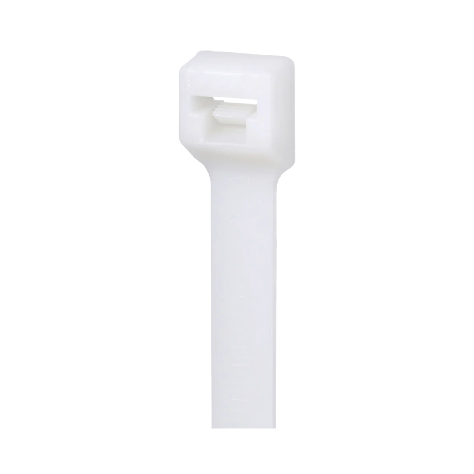 Cincho de Bloqueo de Nylon 6.6, Color Natural, 142 mm largo x 2.5mm ancho, sección transversal en miniatura, 1000 piezas