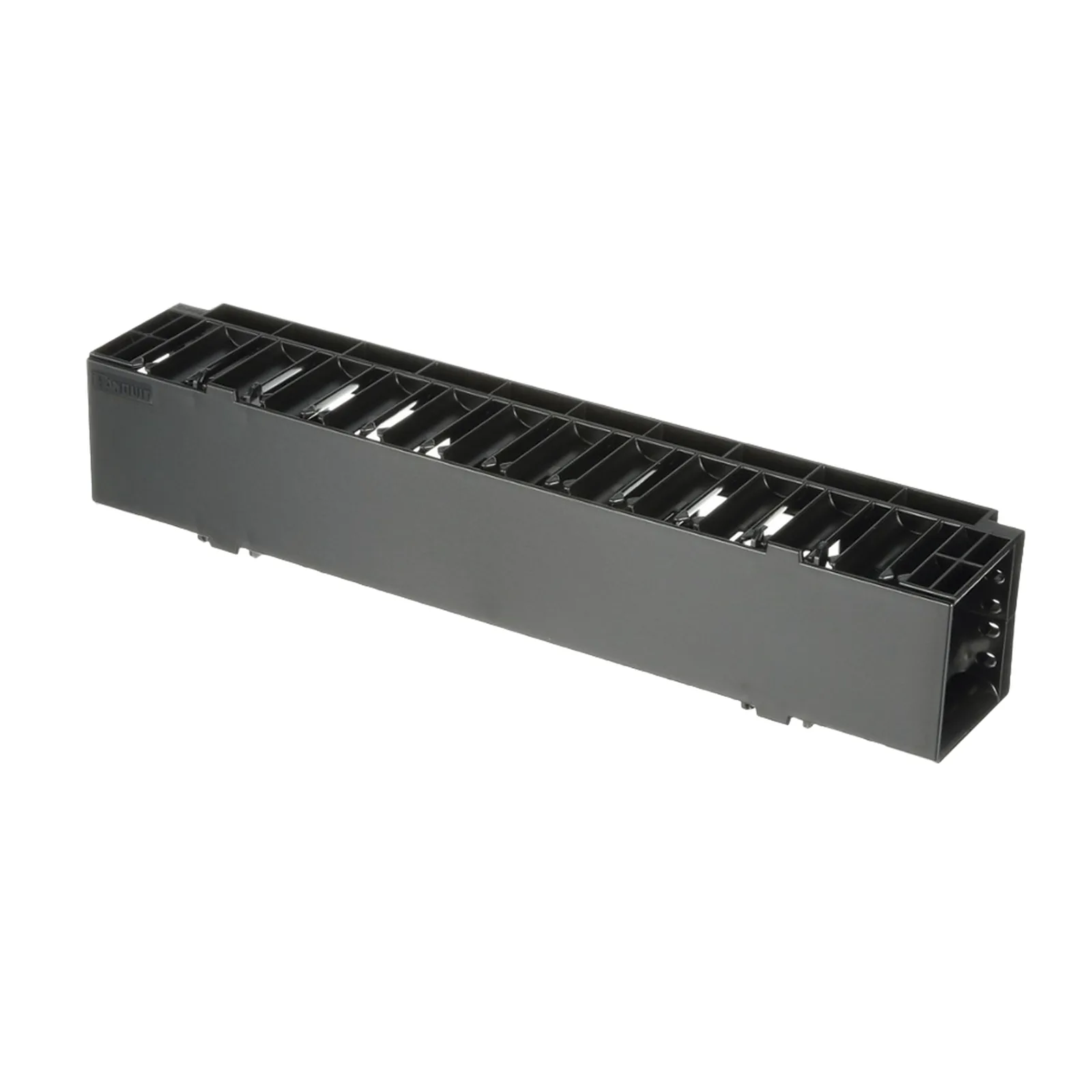 Organizador de Cables Horizontal NetManager, Sencillo (Solo Frontal), Para Rack de 19in, 2UR