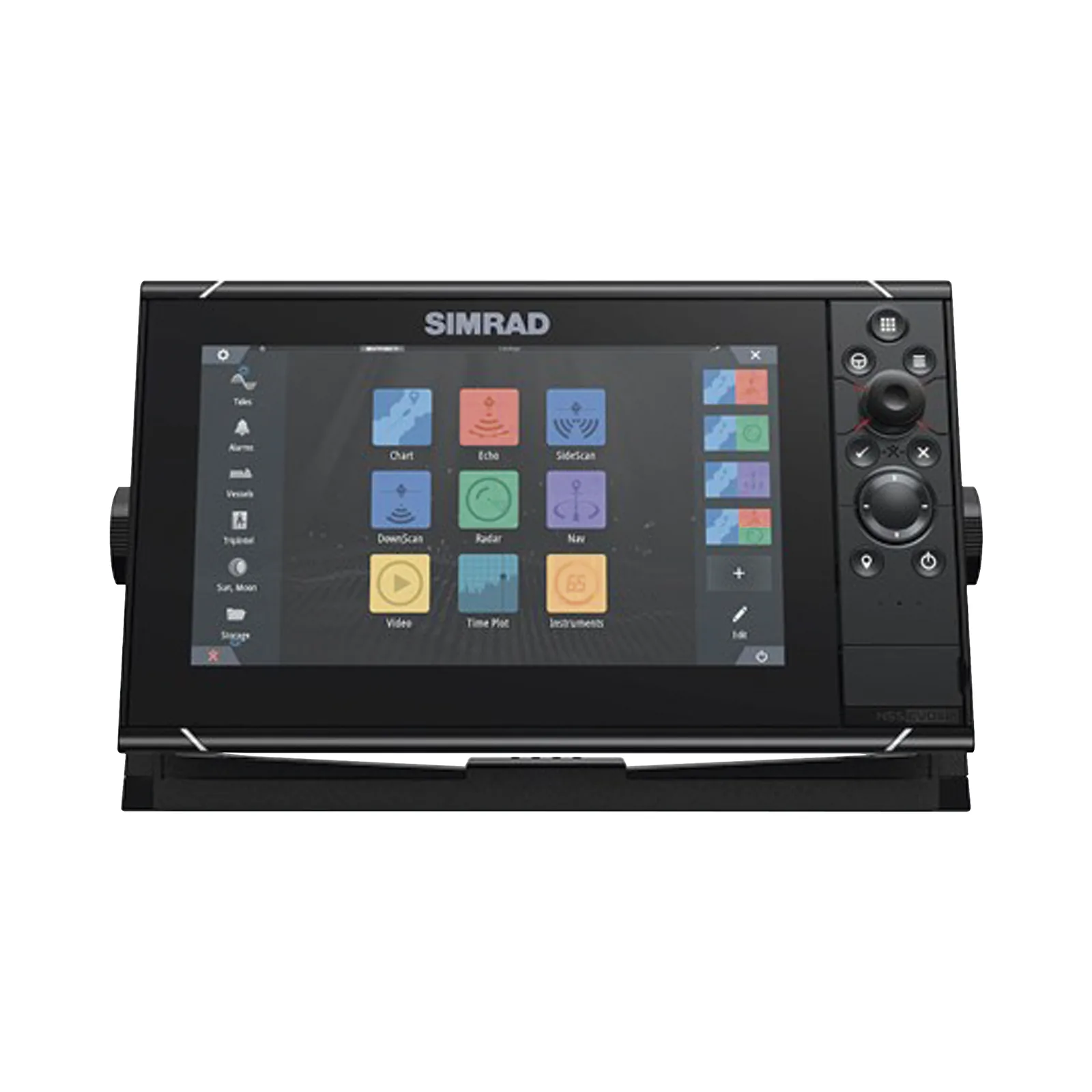 Plotter de Navegación Multifunción NSS16 evo3S, Pantalla Táctil, Cartografía Digital, Ecosonda, Radar, Piloto Automático, Dual Card Reader, Control por Panel Táctil y Teclas Físicas