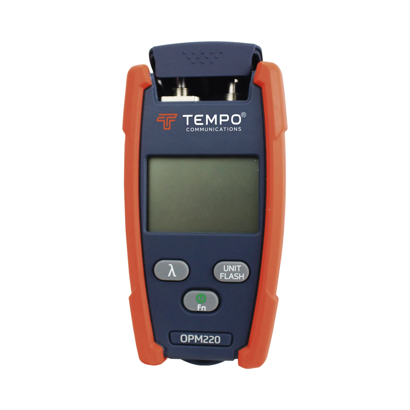 Medidor de Alta Potencia (Micro OPM) para Fibra Óptica con Localizador Visual de Fallos (VFL), Entrada Universal de 2.5 mm (para Conectores SC, ST y FC), Rango de Medición: -50 a +26 dBm