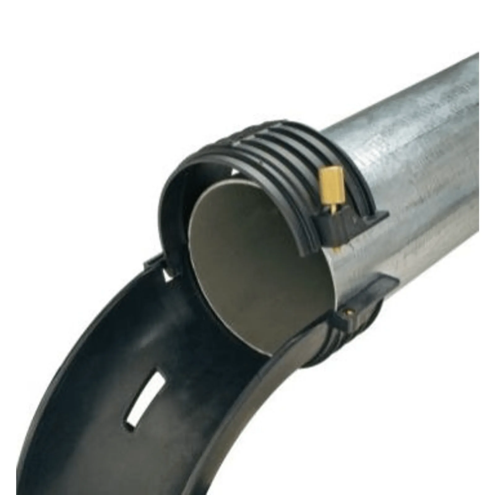 Conducto tipo cascada Tak-Ty™, 4 in, negro
