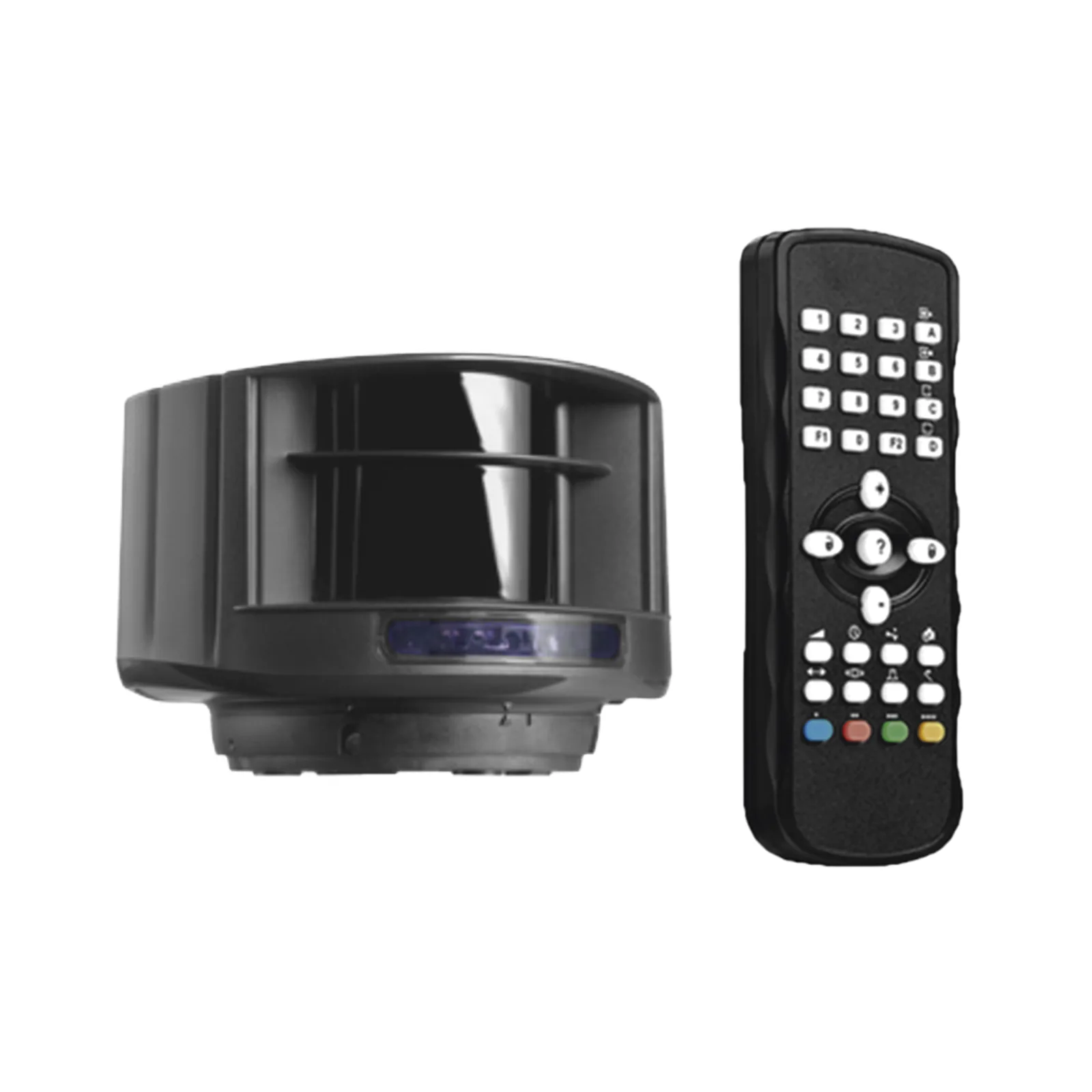 Kit de Sensor láser y control remoto / Evite el uso de lazos magnéticos / Protege carriles de hasta 9.6 m de ancho y 9.6 metros de profundidad
