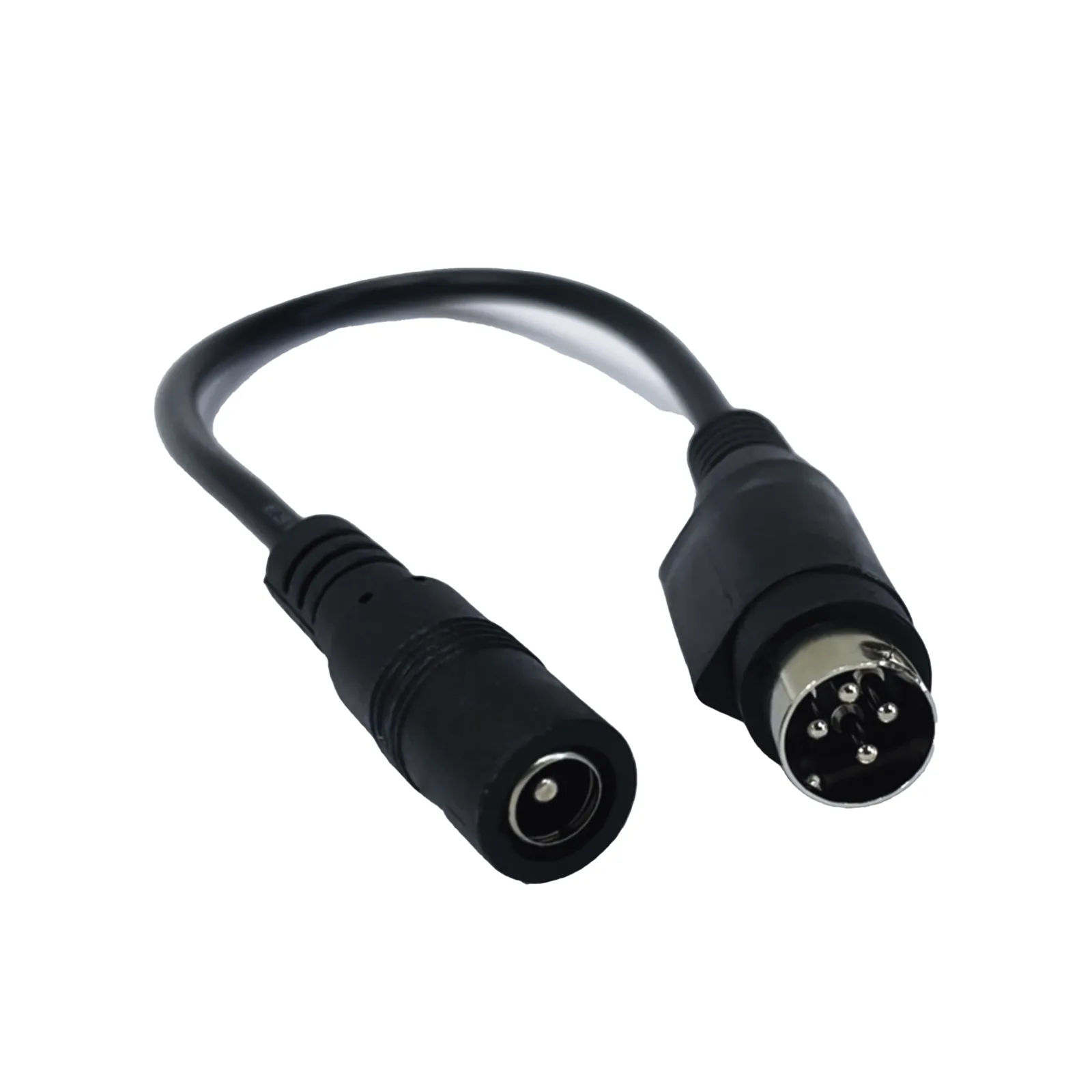 Adaptador Universal DC Hembra a Minidin 4 Pines Macho / Recomendado para DVR´s epcom / HIKVISION
