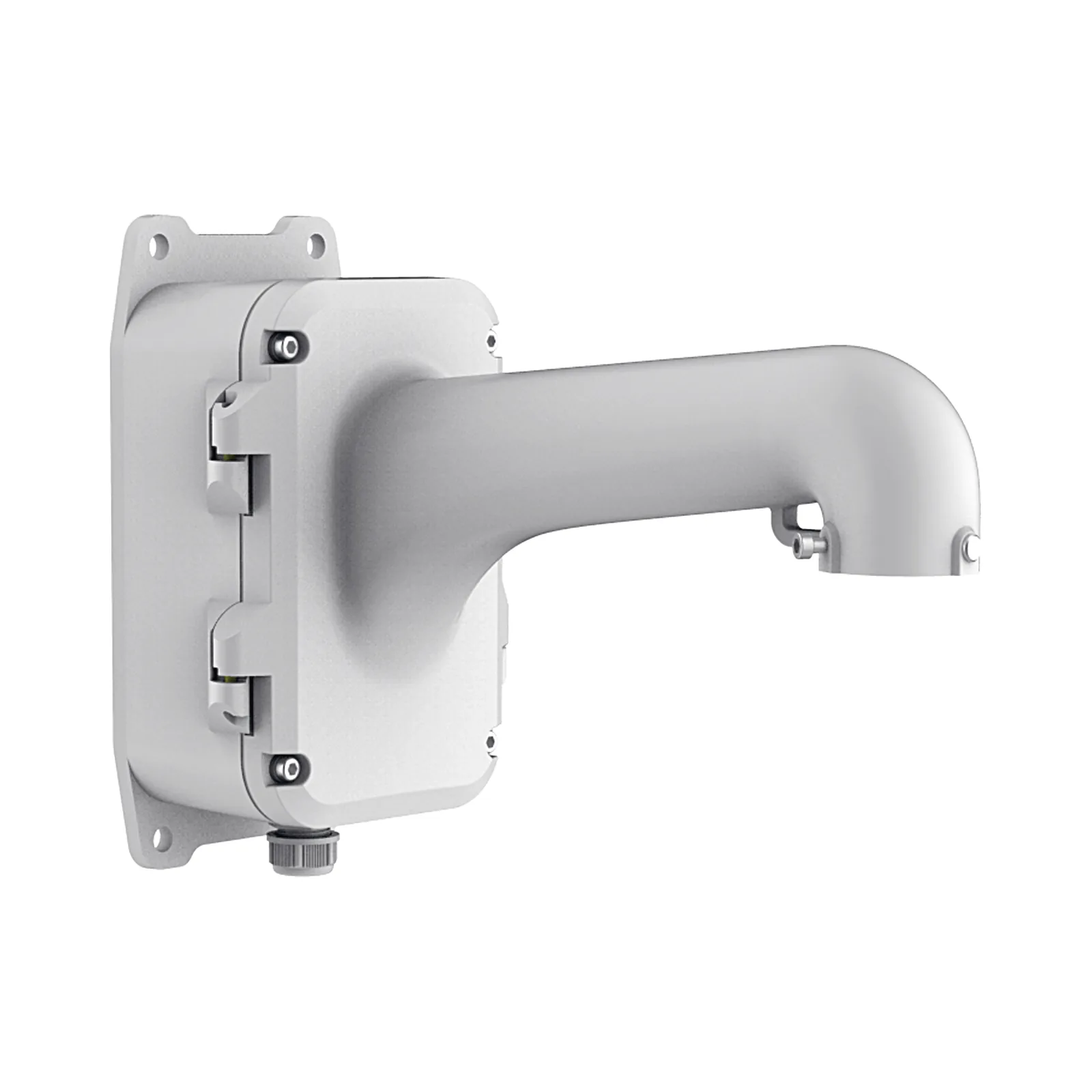 Montaje de Pared para Exterior con Caja de Conexión / Compatible con Domos PTZ HIKVISION y epcom