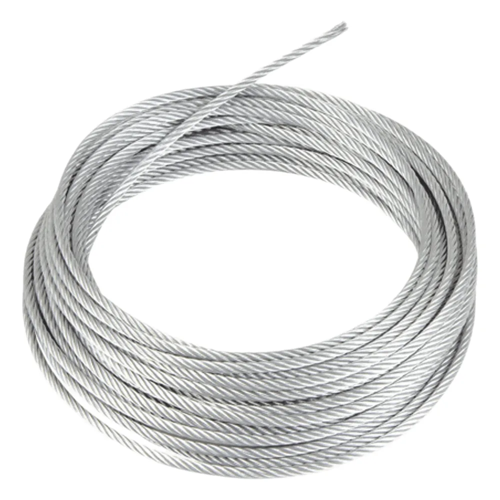 Cable de retenida 3/16". Retazo de 35 metros.