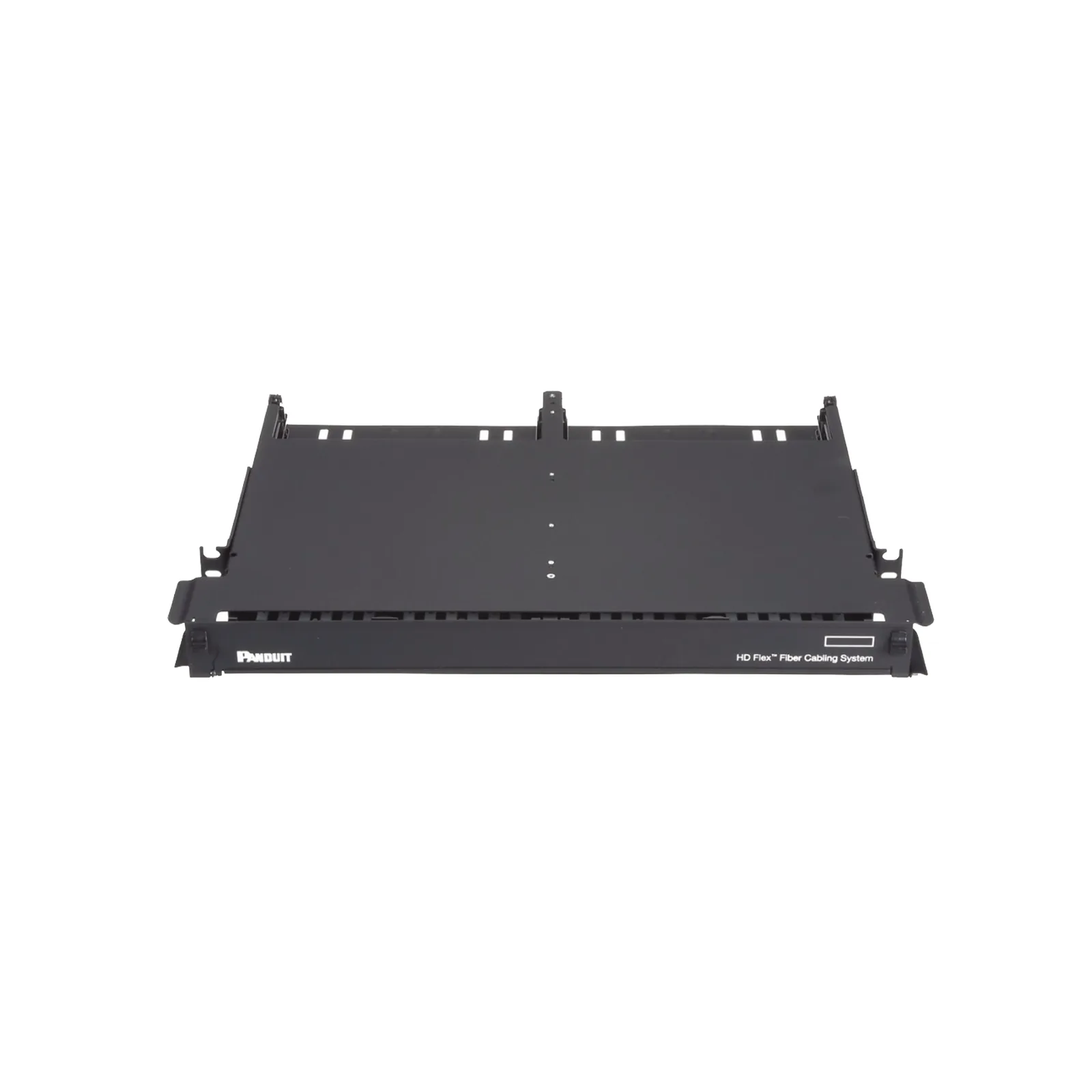 Panel de Distribución de Fibra Óptica con Bandeja Deslizable, Acepta 12 Cassettes HD Flex en 6 Espacios, Hasta 144 Fibras, 1 UR