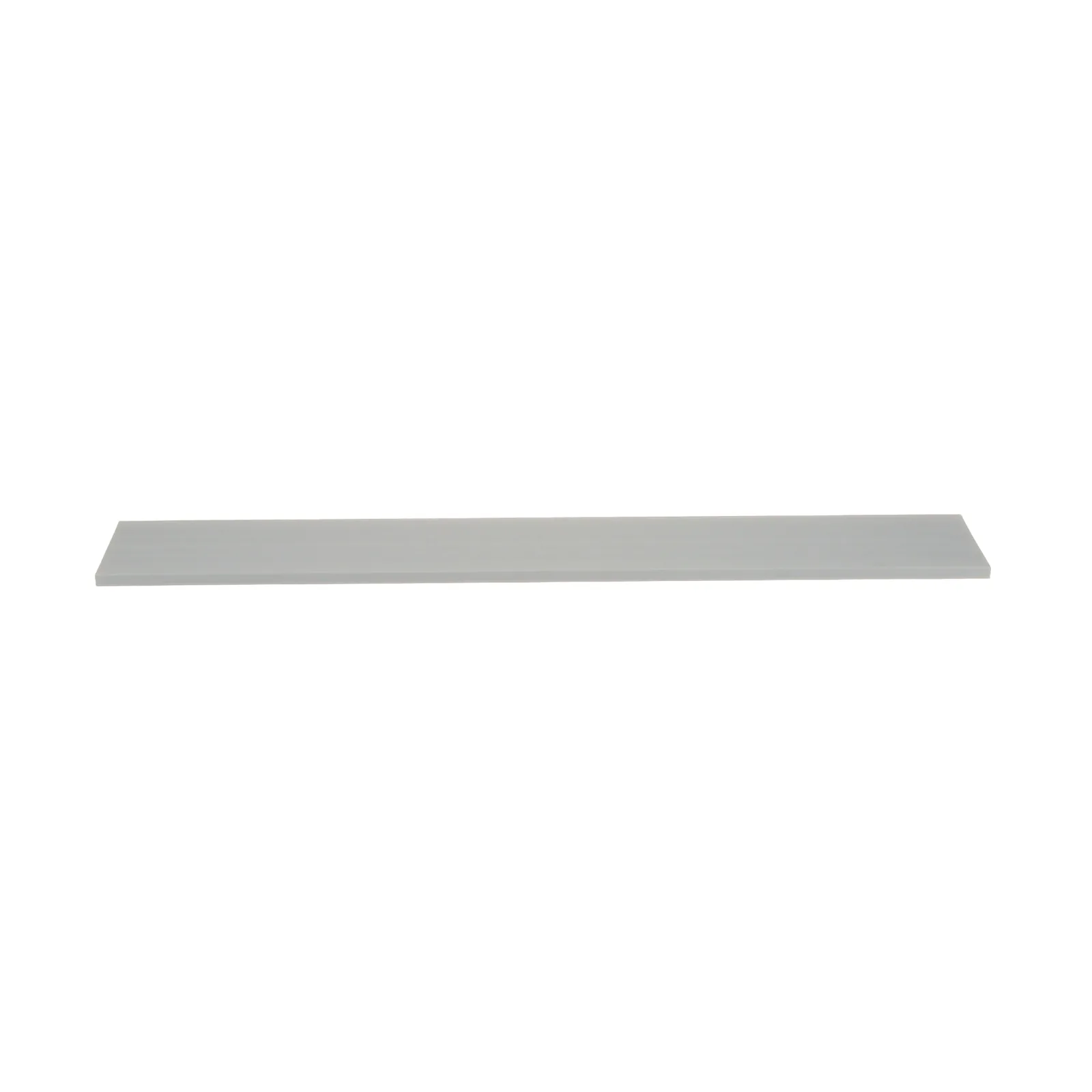 Tapa para Canaleta Ranurada, de 4.25 in de Ancho, 1828.8 mm de Largo, Color Gris
