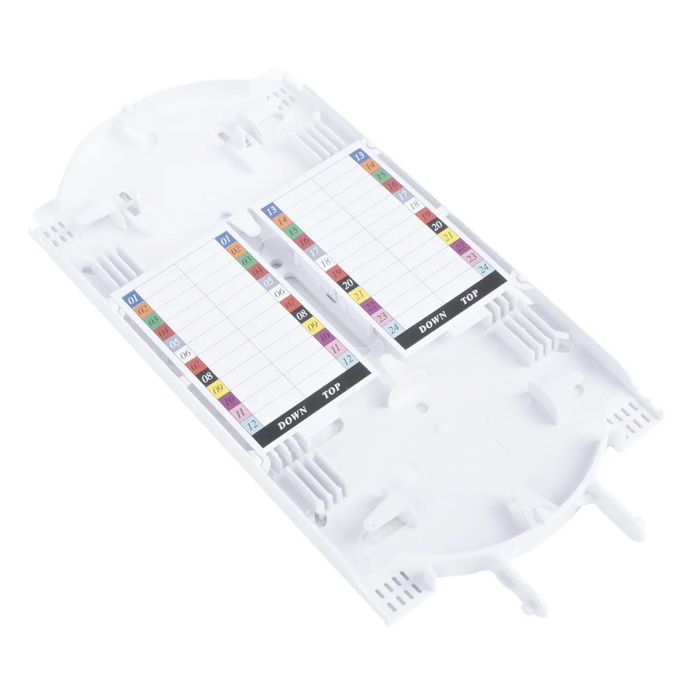 Charola de Empalme para Fibra Óptica, 24 Empalmes, para Uso con FOSC-220J-A104