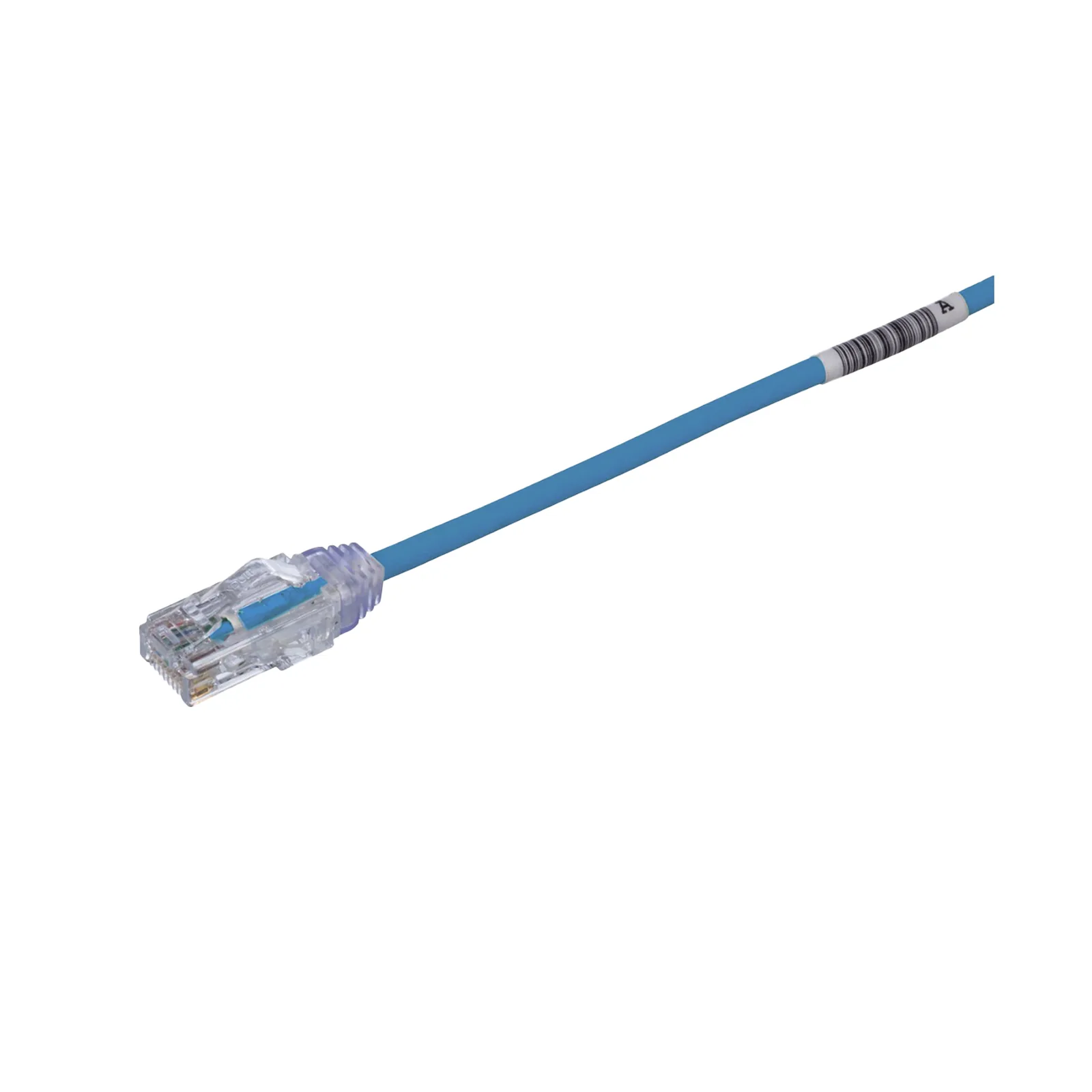 Cable de Parcheo TX6, UTP Cat6, Diámetro Reducido (28AWG), Color Azul, 10 Metros (32.81 Pies)