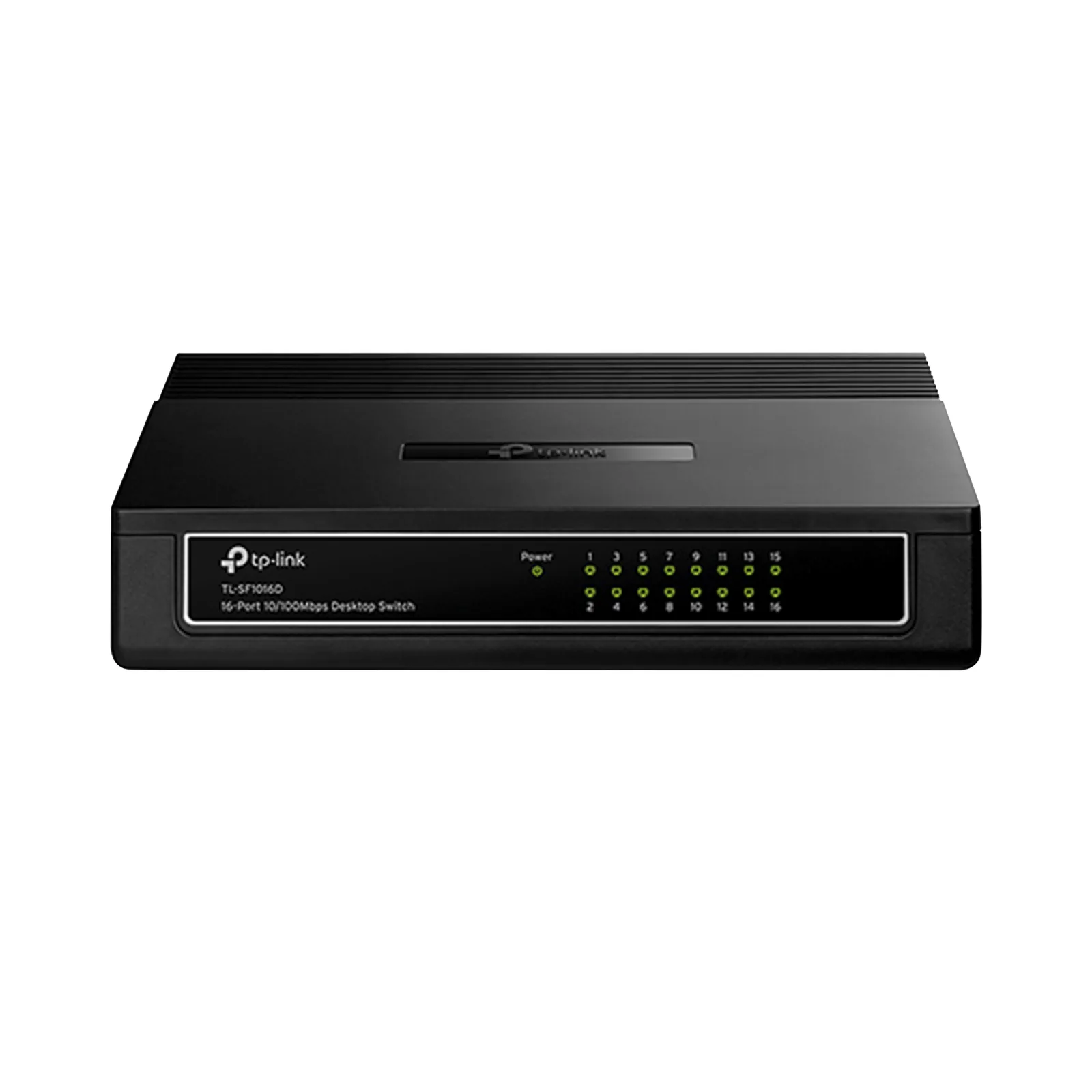 Switch no administrable de 16 puertos 10/100 Mbps para escritorio