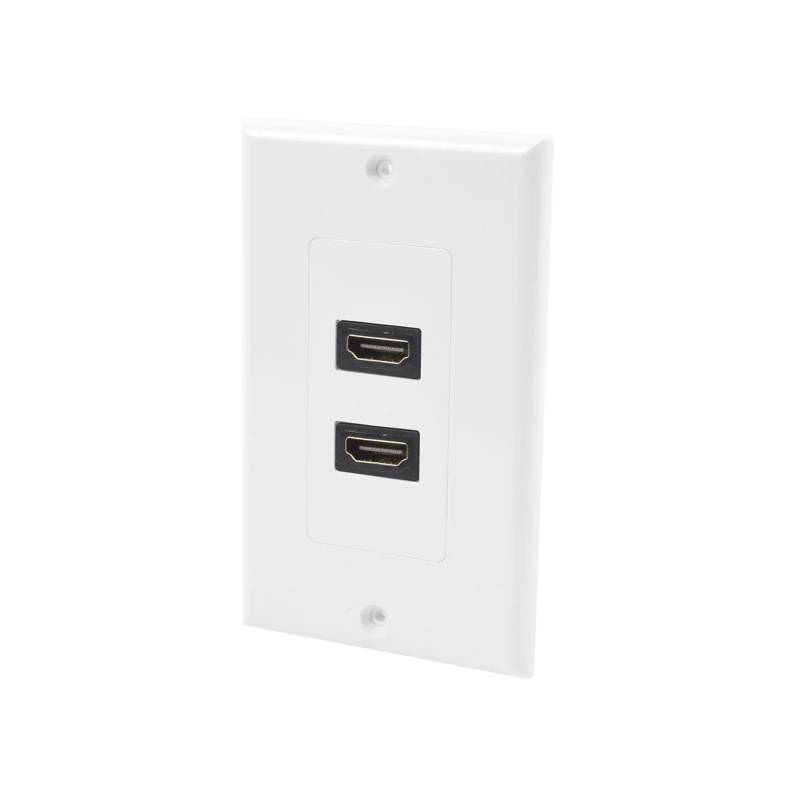 Placa de Pared de 2 Puertos HDMI Hembra a Hembra