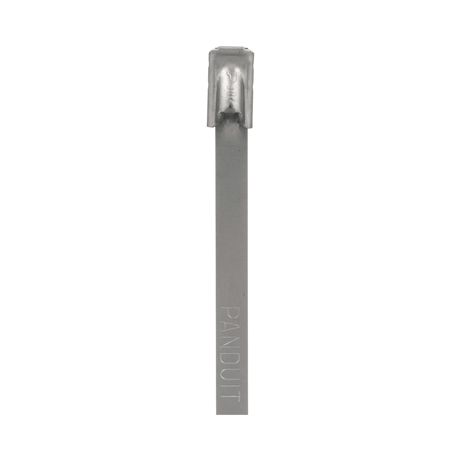 Cincho PanSteel de Acero Inoxidable Tipo 304, 362mm largo x 4.6mm ancho, Color Metálico, Paquete de 100pz