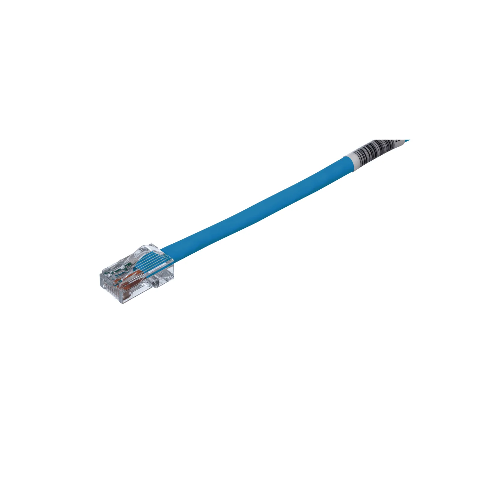 Cable de Parcheo TX5, UTP Cat5e, 24 AWG, CM, Color Azul, 0.3 Metros (1 Pie)