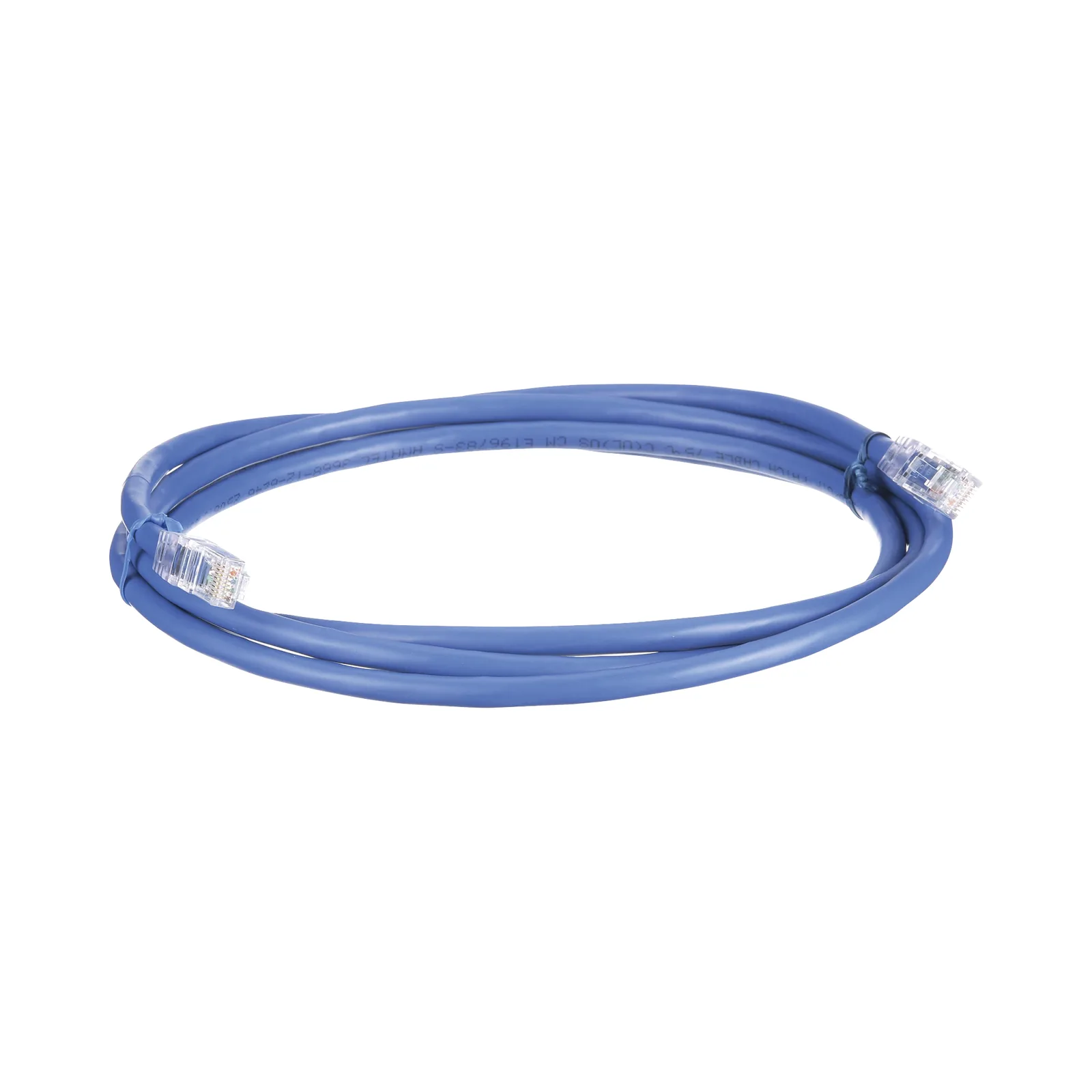 Cable de Parcheo UTP, Cat6A, 24 AWG, CM, Color Azul, 2.13 Metros (7 Pies)