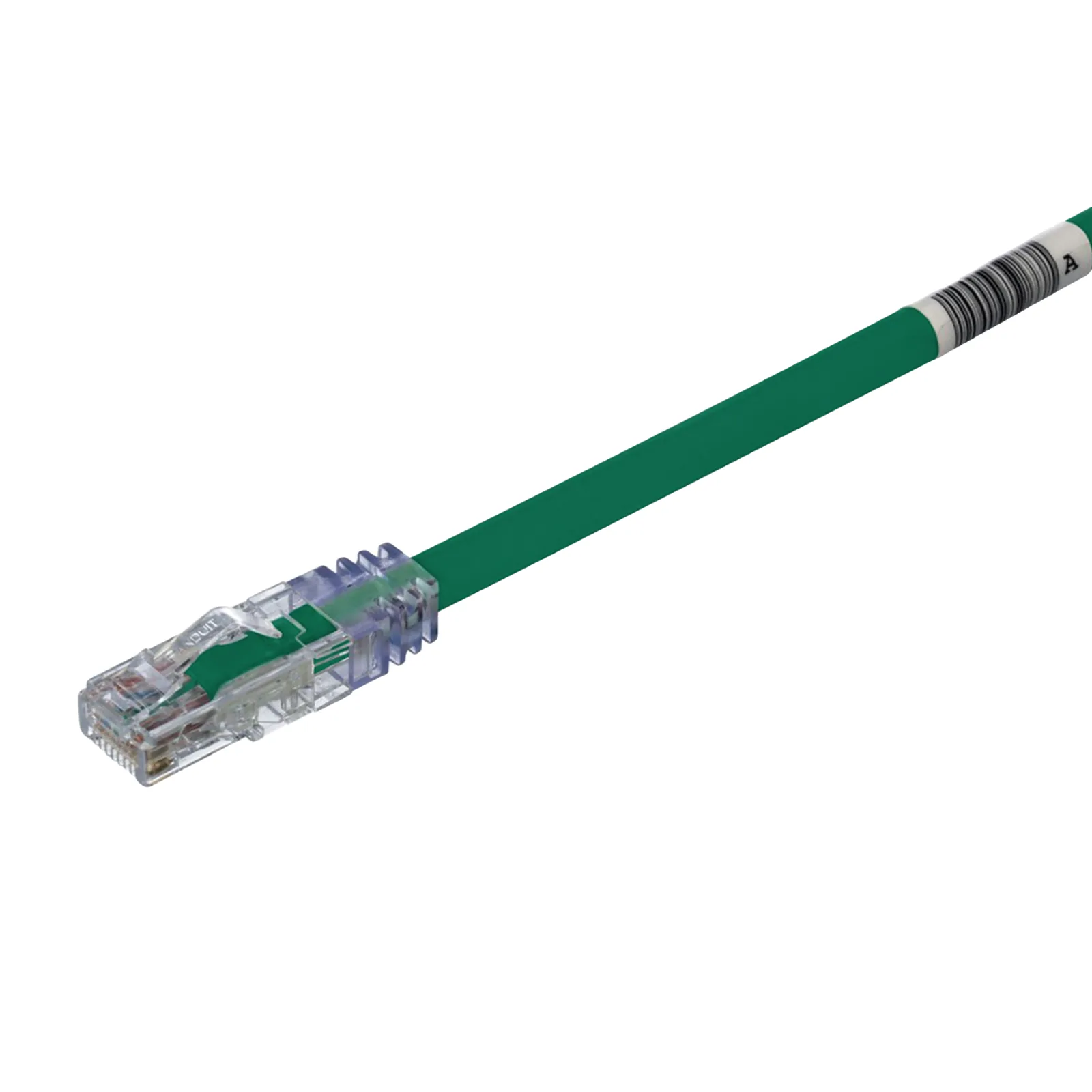 Cable de Parcheo UTP, Cat6A, 24 AWG, CM, Color Verde, 7.62 Metros (25 Pies)