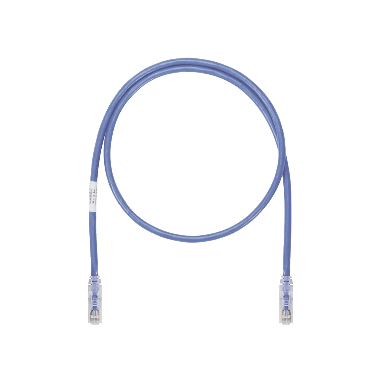 Cable de Parcheo UTP, Cat6A, 24 AWG, CM, Color Azul, 15.24 Metros (50 Pies)