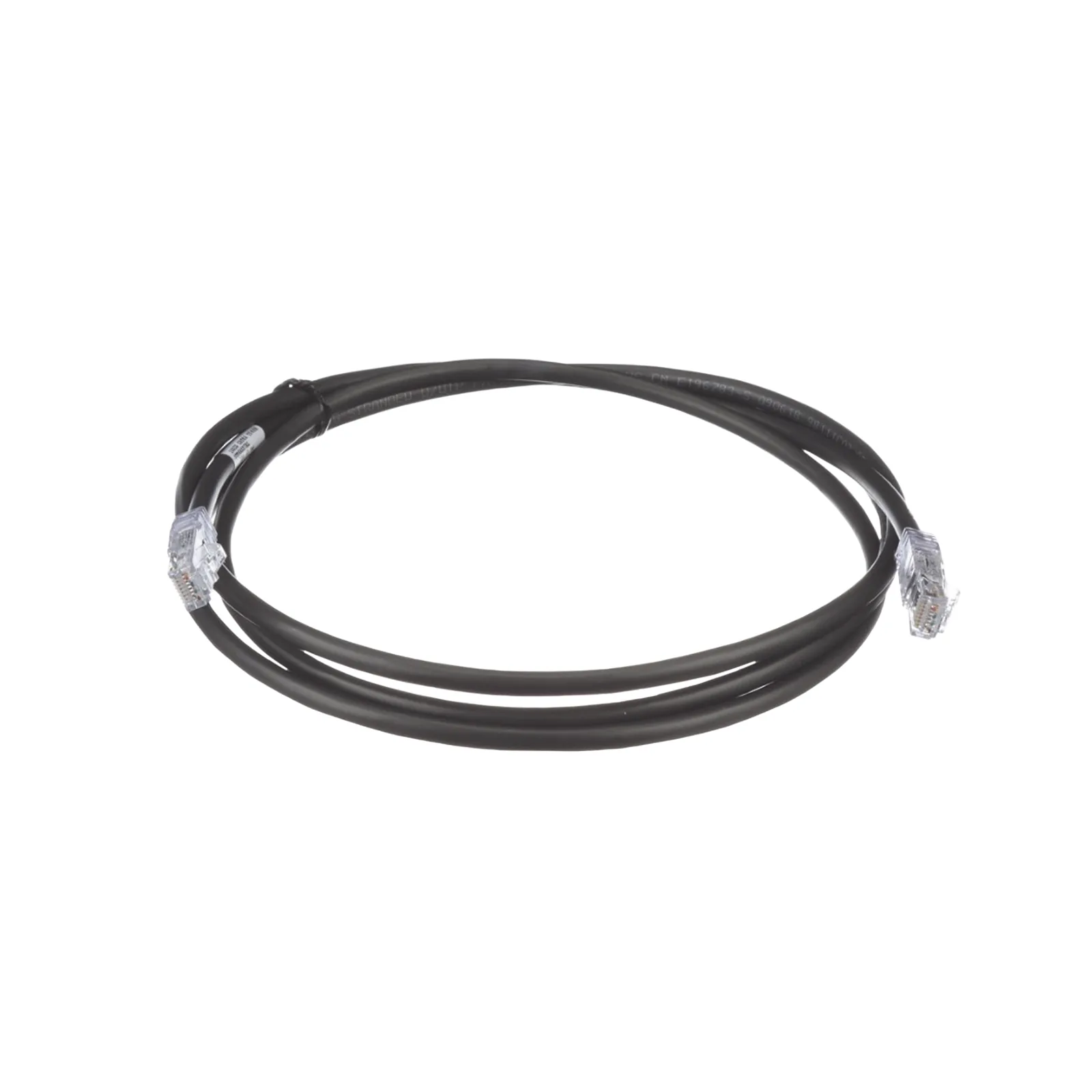 Cable de Parcheo UTP, Cat6A, 24 AWG, CM, Color Negro, 1.52 Metros (5 Pies)