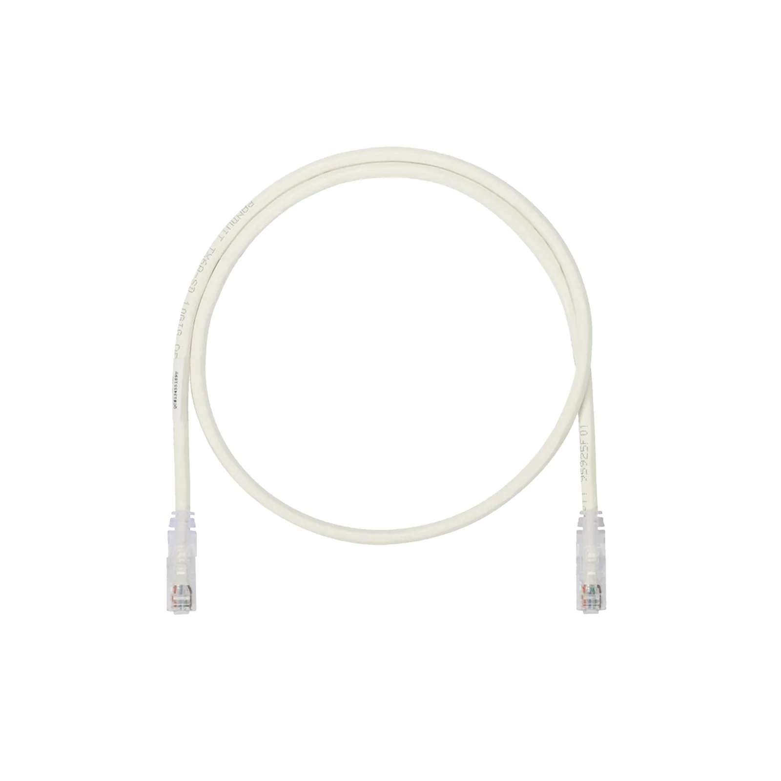 Cable de Parcheo UTP, Cat6A, 24 AWG, CM, Color Blanco, 2.13 Metros (7 Pies)