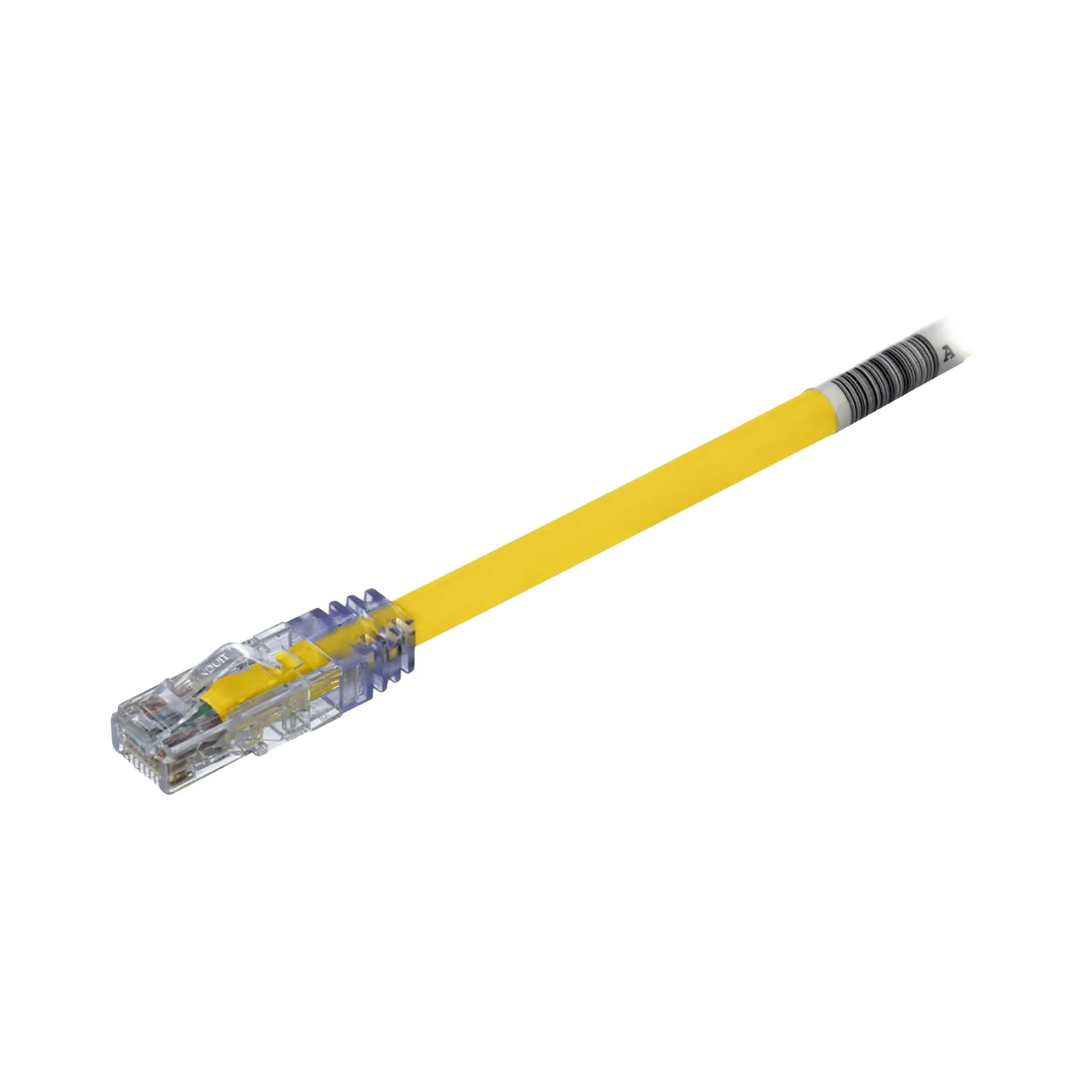 Cable de Parcheo UTP, Cat6A, 24 AWG, CM, Color Amarillo, 2.13 Metros (7 Pies)