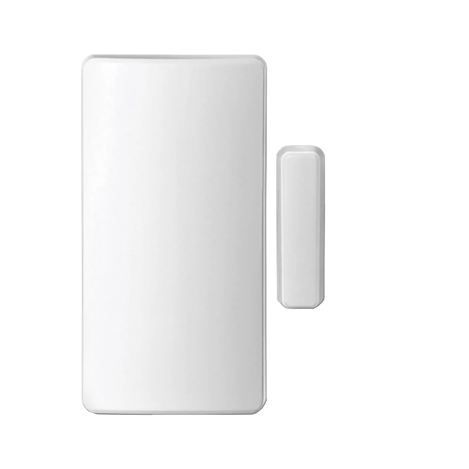 Sensor inalámbrico de puerta o ventana de dos zonas con tamper de cubierta y de pared, serie PROSiX