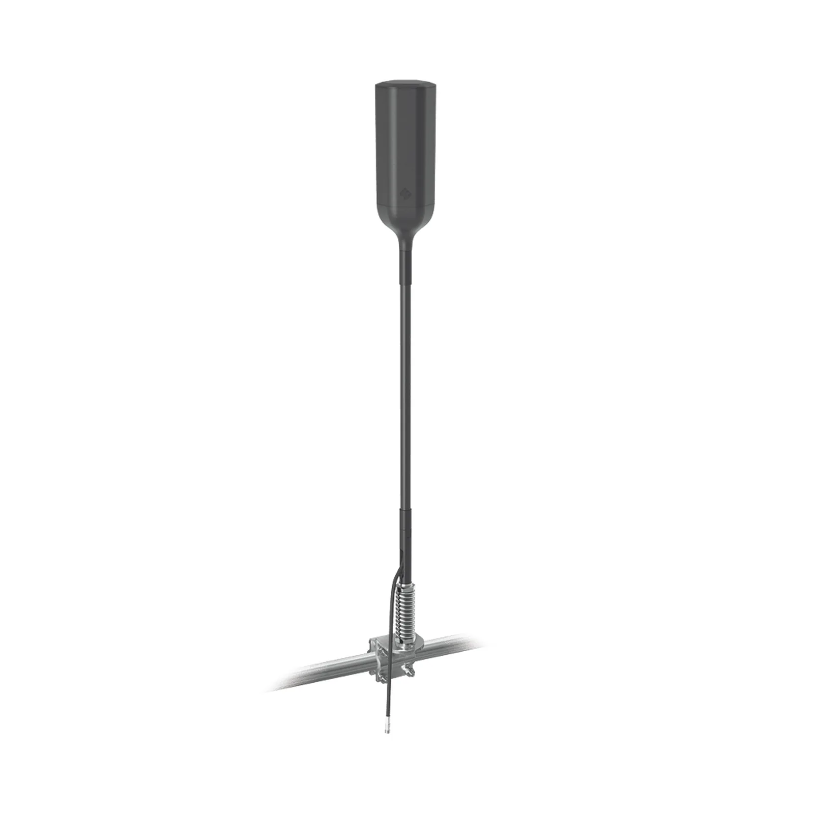 Antena Omnidireccional para Amplificador o Modem 4G/3G | Con montaje para espejo de Tractocamión | Rangos de frecuencia 700-900 MHz, 1710-2270 MHz | Ganancia Máxima 4.3 dBi.