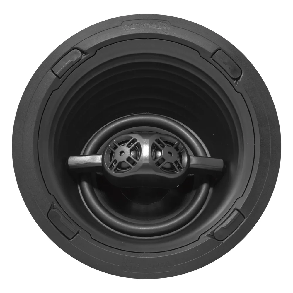 REV Series Altavoz Surround | Angulo para Techo de 3 Vias para Empotrar | Cine en Casa | Woofer de 7in de Polipropileno | 2 Tweeter de 1in | 150W | 8&Omega;