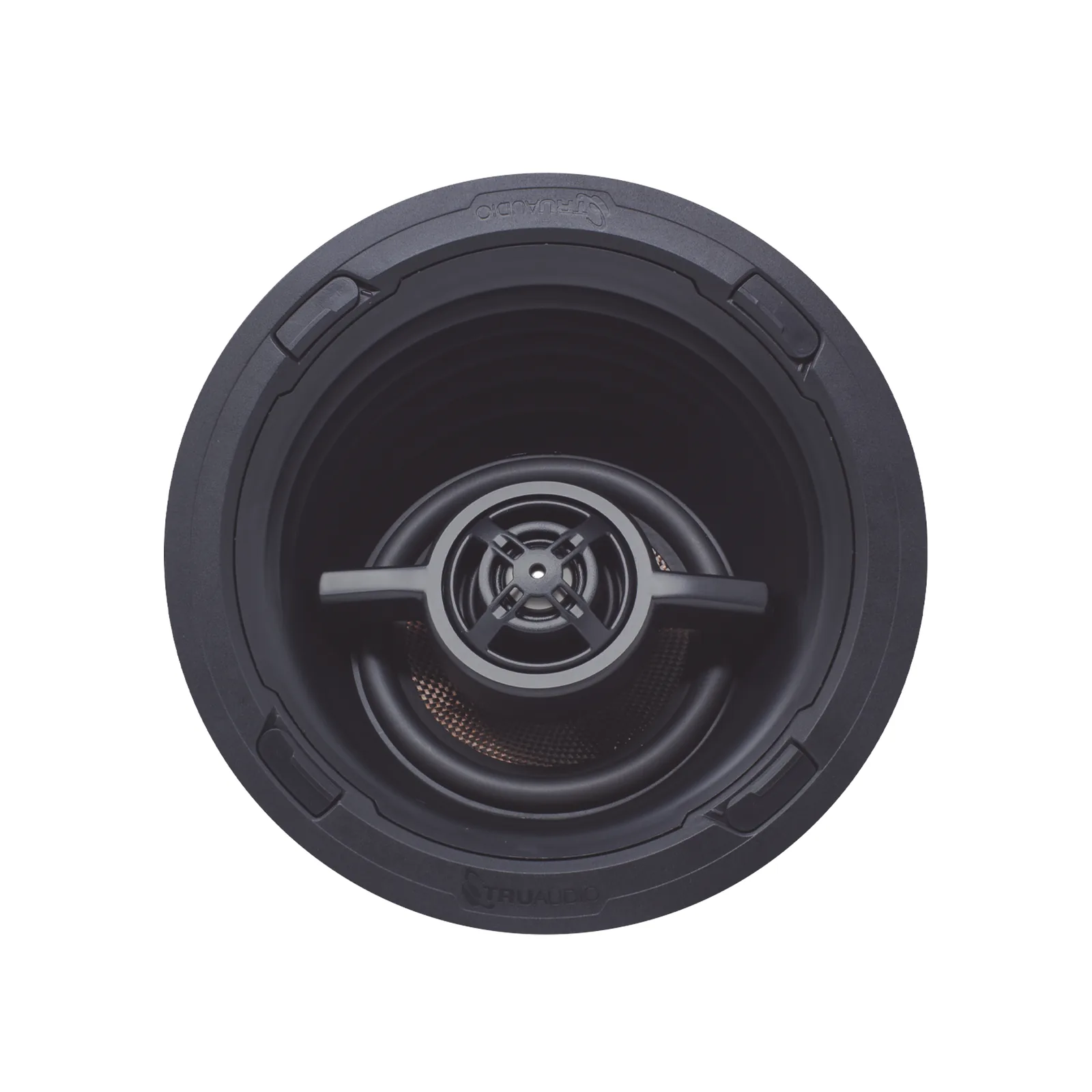Altavoz LCR | Rango Medio Giratorio | Angulo para Techo de 3 Vias | Cine en Casa | Woofer de 7in de Fibra de Carbono | Tweeter de 1in | 175W | 8&Omega;