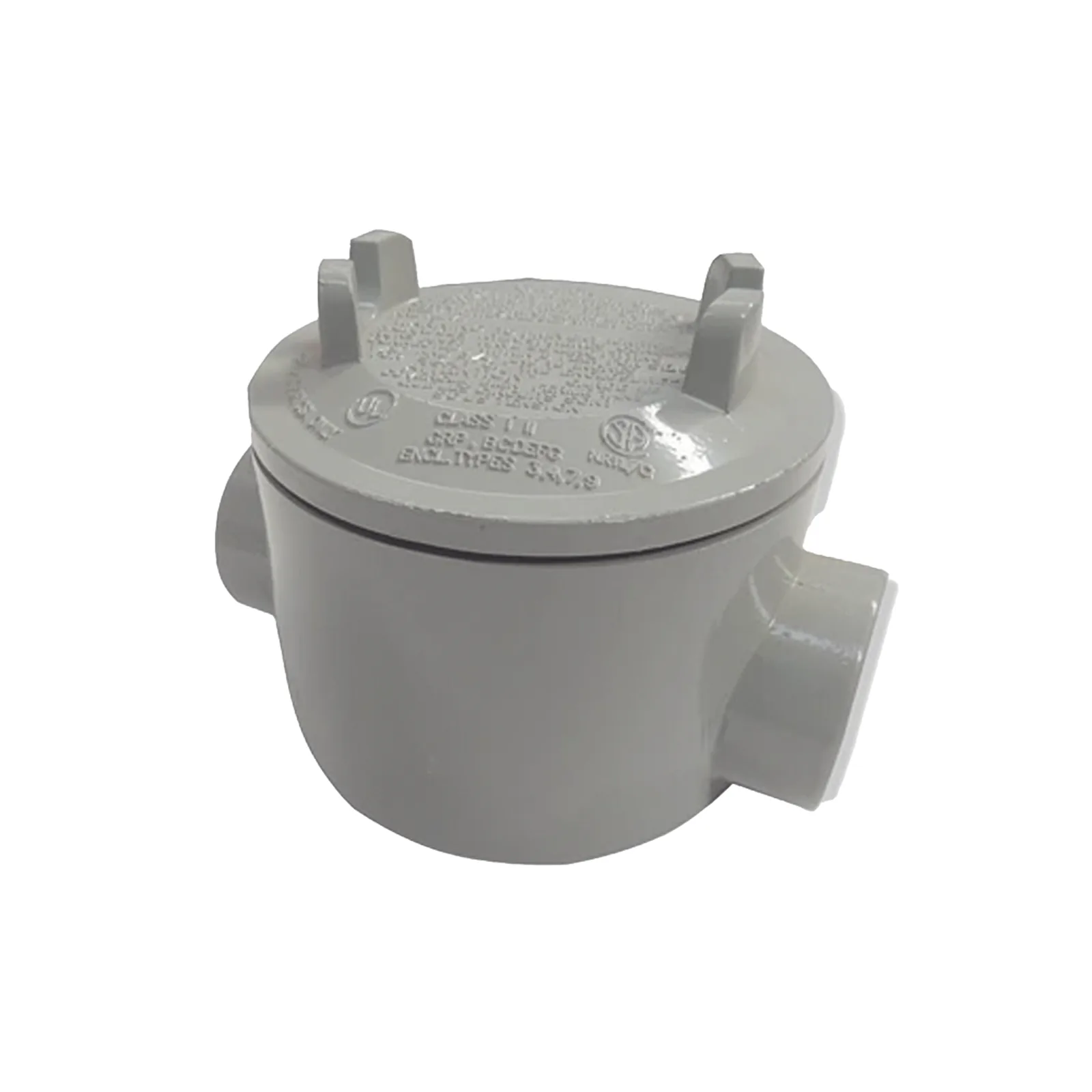 Caja con Tapa Tipo GRC de 3/4" (19 mm) / Caja a Prueba de Explosión / Para Áreas Peligrosas / Libre de Cobre.