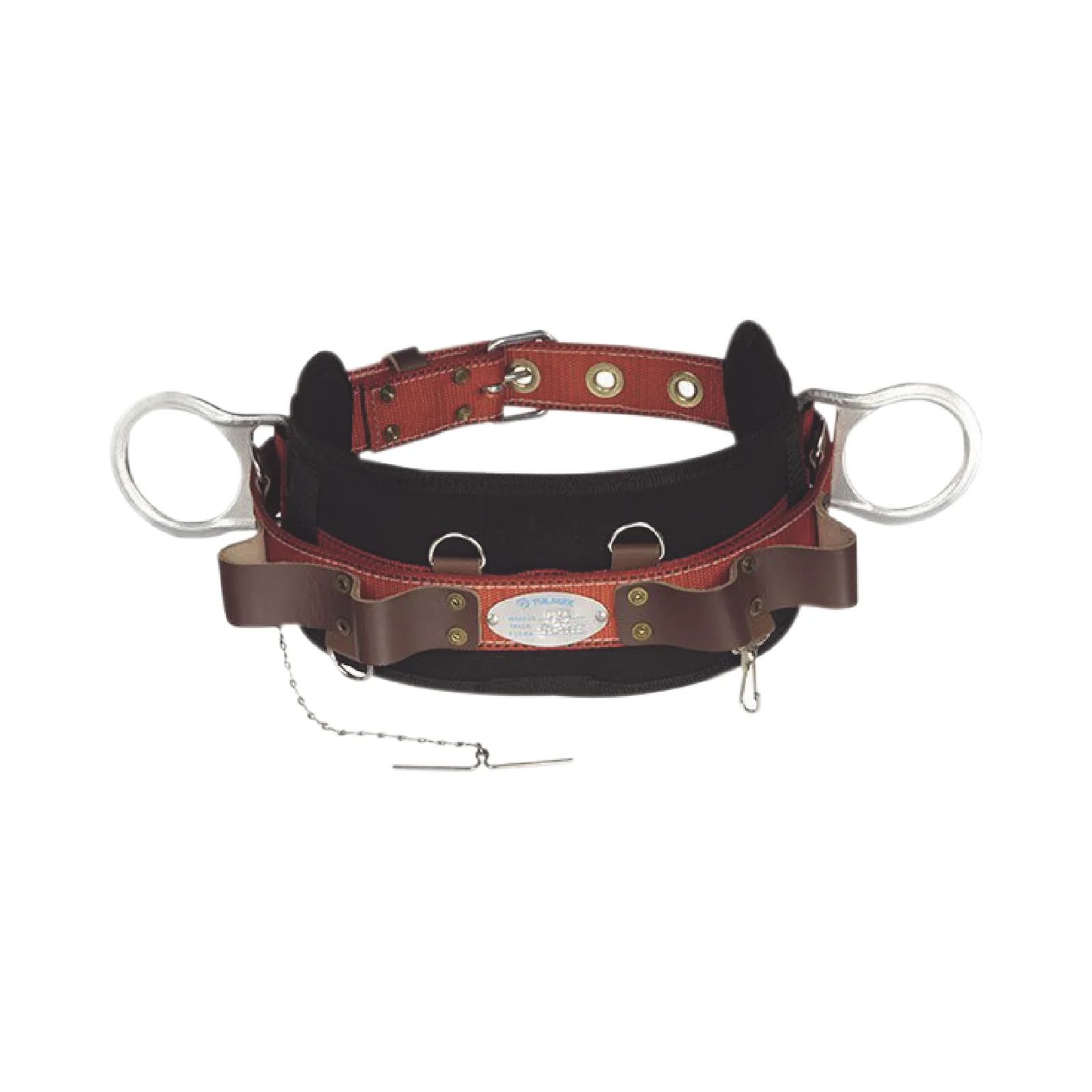 Cinturón de Liniero de Lujo, Fabricado en Poliéster, con 2 Anillos tipo D, Talla 48.