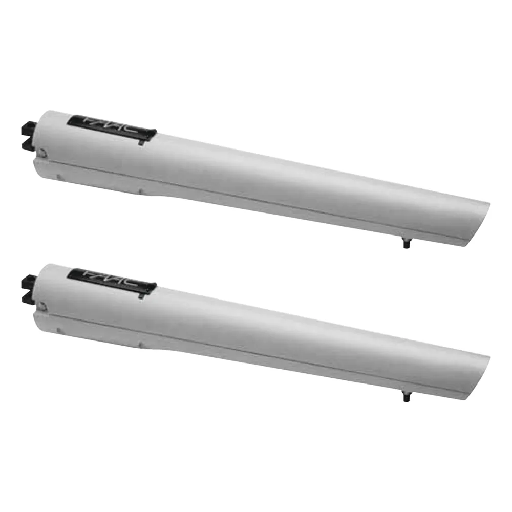 Kit de Operadores FAAC S418 para Puertas Abatibles de hasta 2.7m y 300Kg / Con Capacidad de Respaldo de Baterías y Desbloqueo Manual